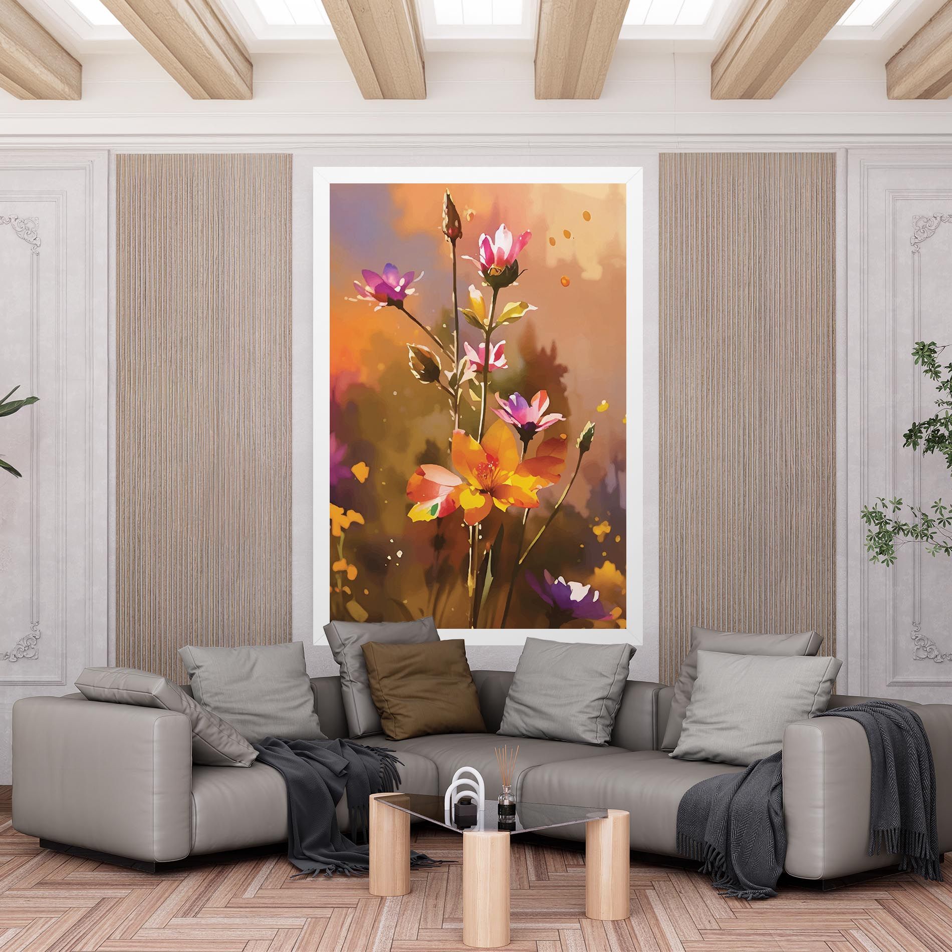 Orange Pink Spring mockup 6