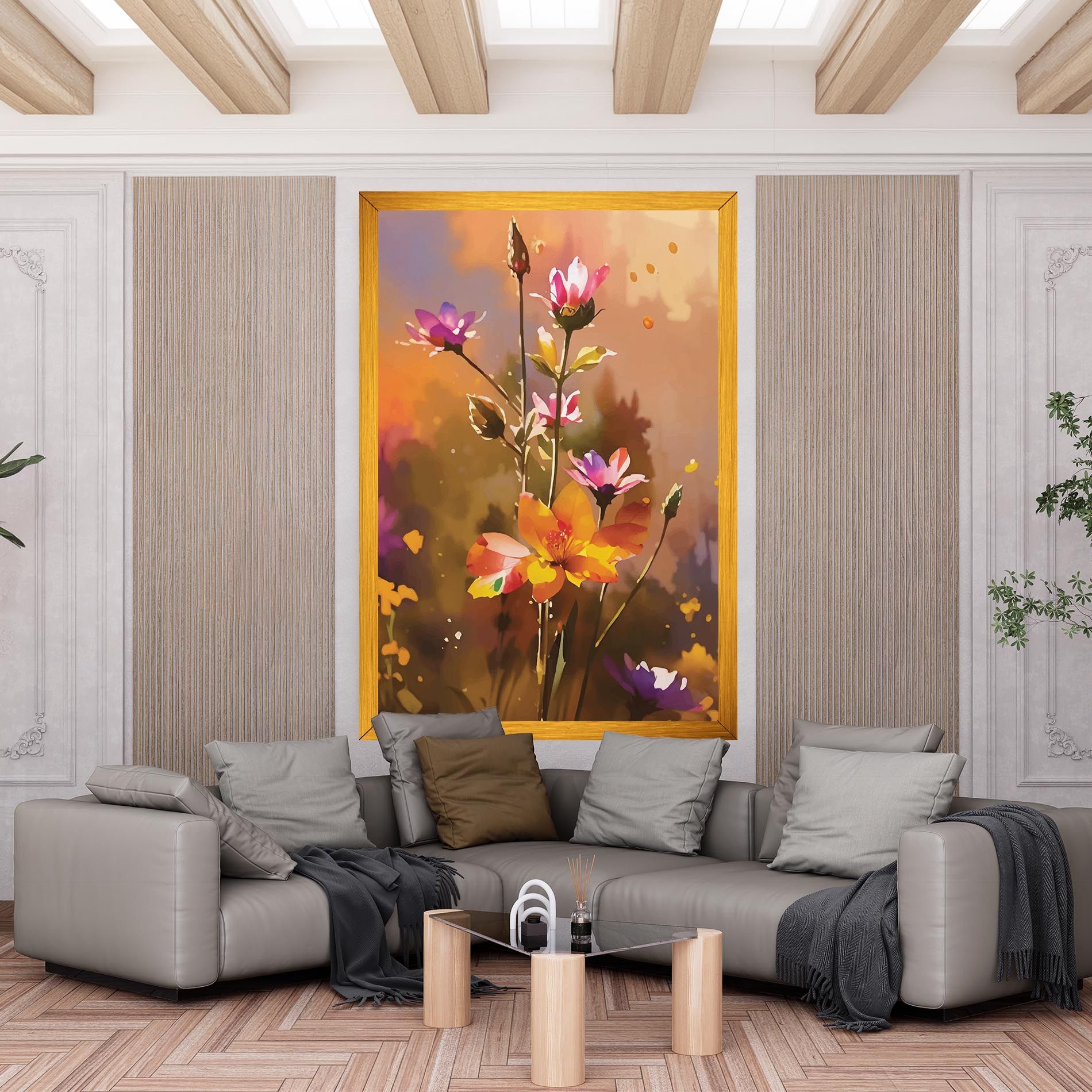 Orange Pink Spring mockup 6