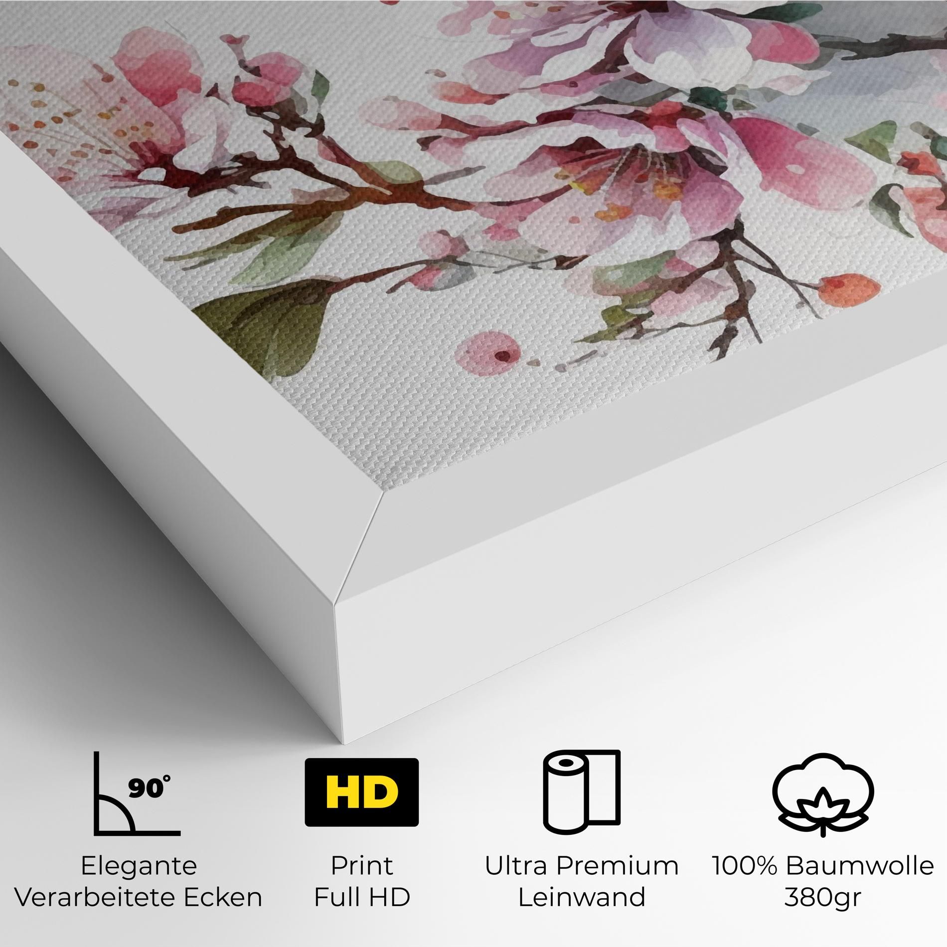 Cherry Spring Flower mockup 4