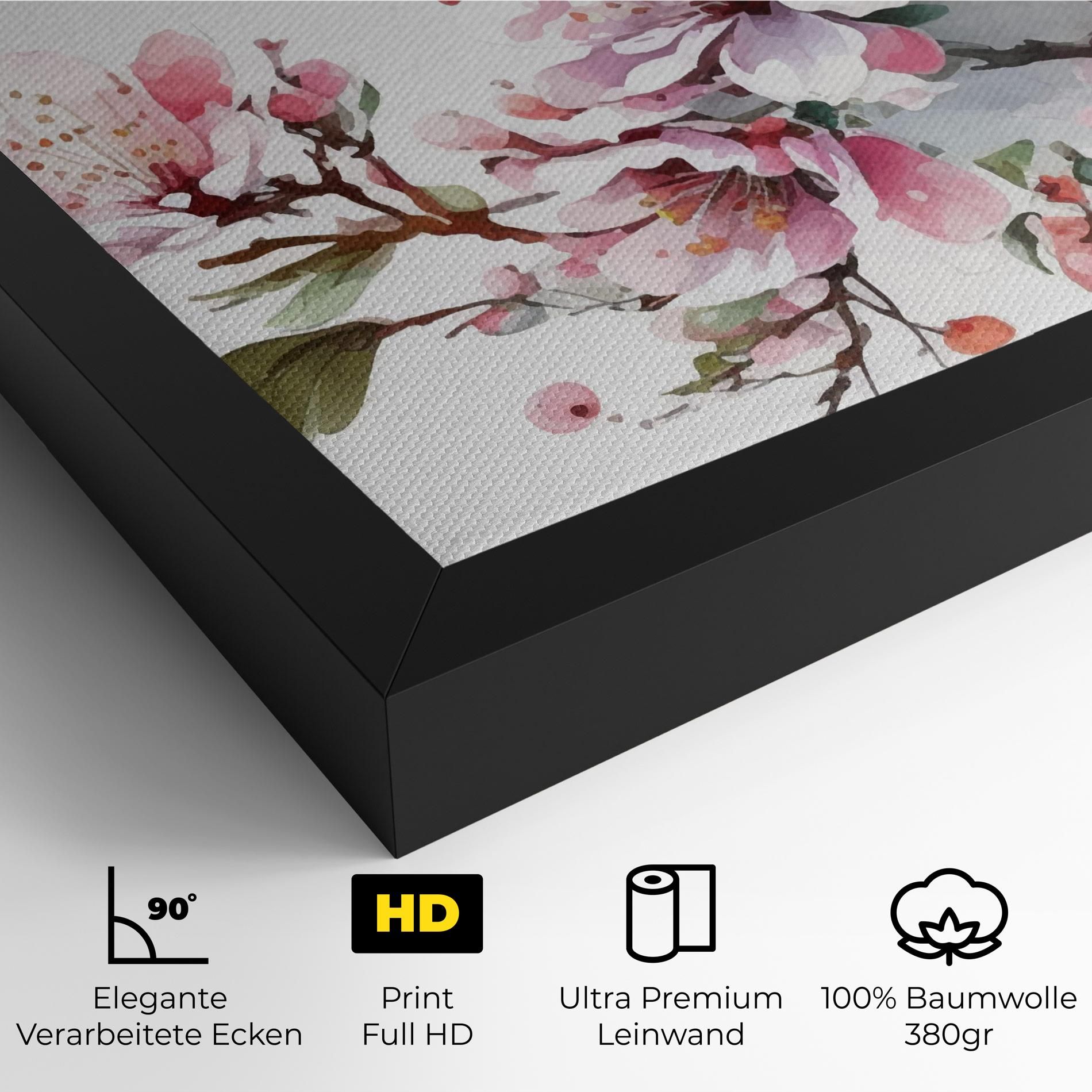 Cherry Spring Flower mockup 4