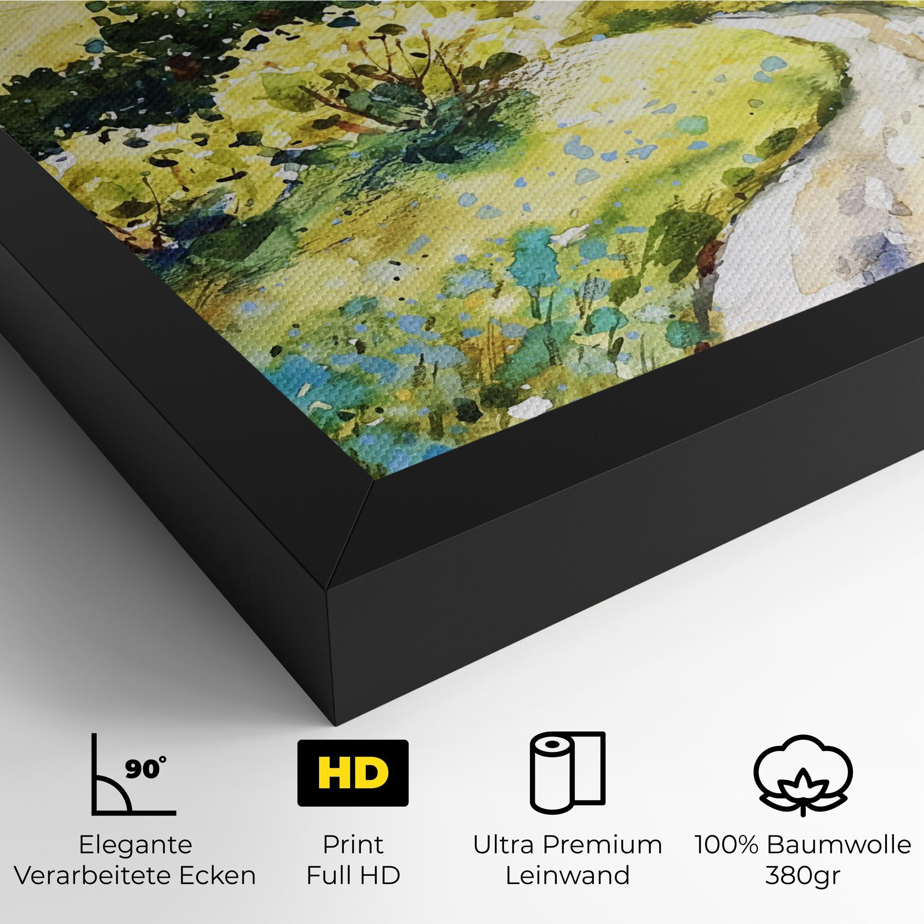 Leinwandbild Fresh Spring View mockup 4