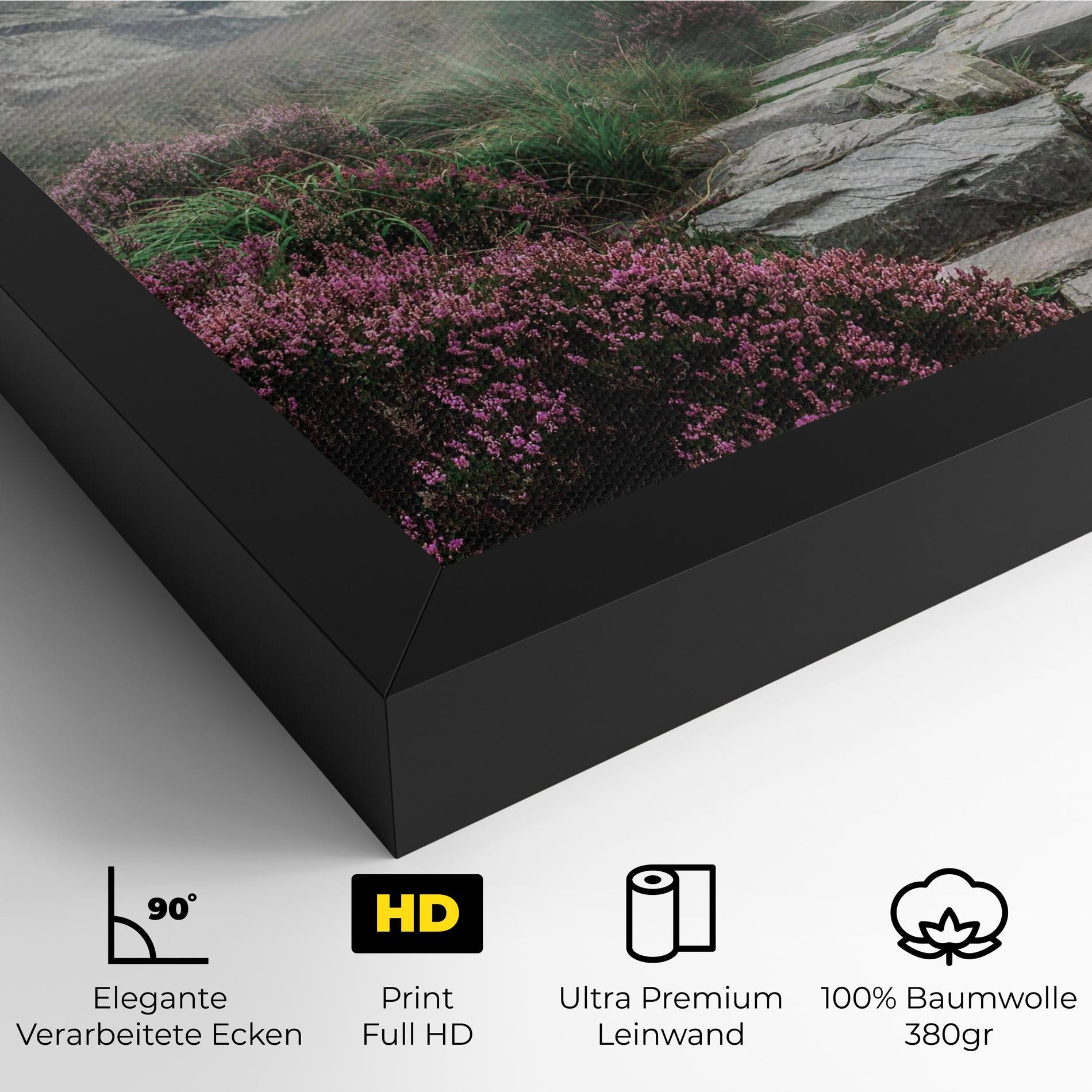 Leinwandbild Mountain Spring View mockup 4