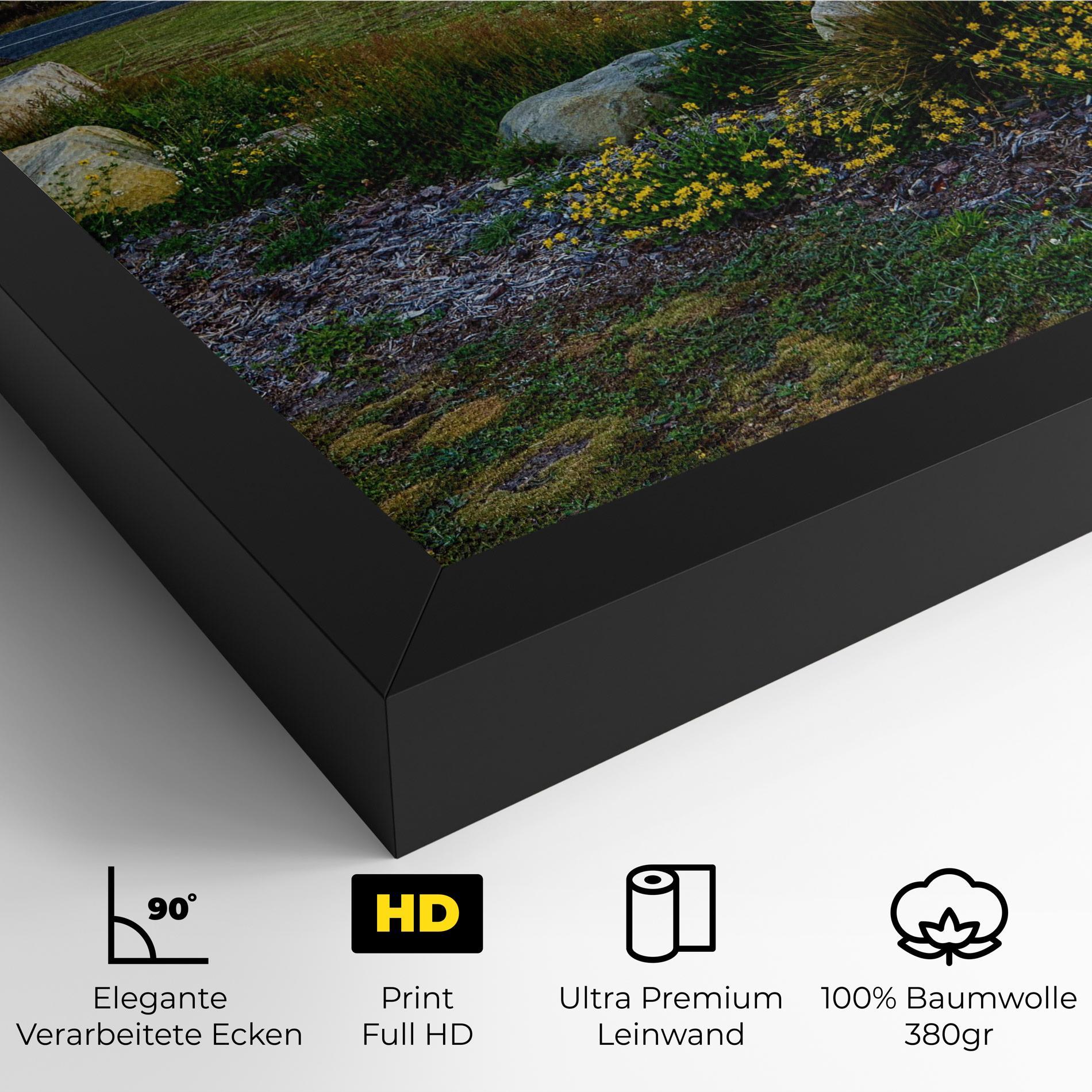 Leinwandbild Yellow Sky mockup 4