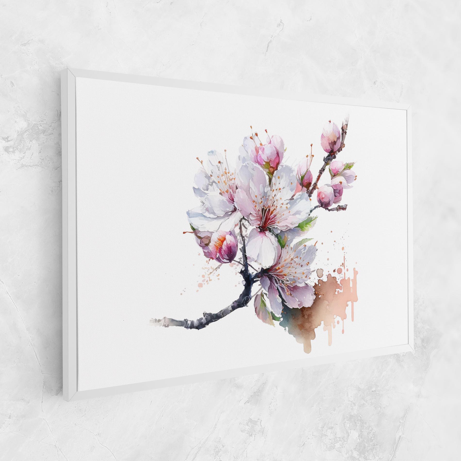 Leinwandbild Cherry Spring Art mockup 1