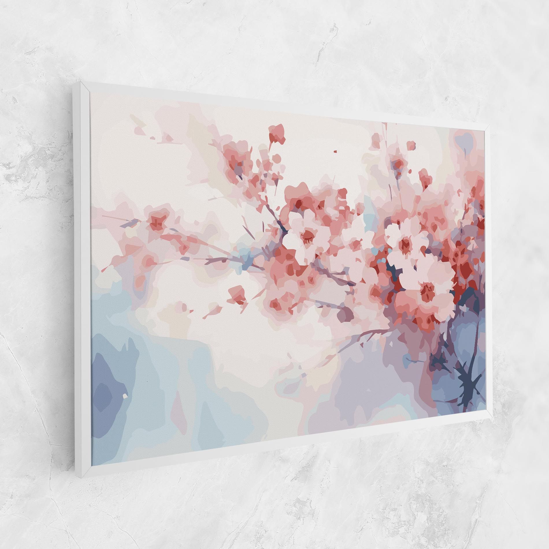 Pastel Spring Flowers mockup 1