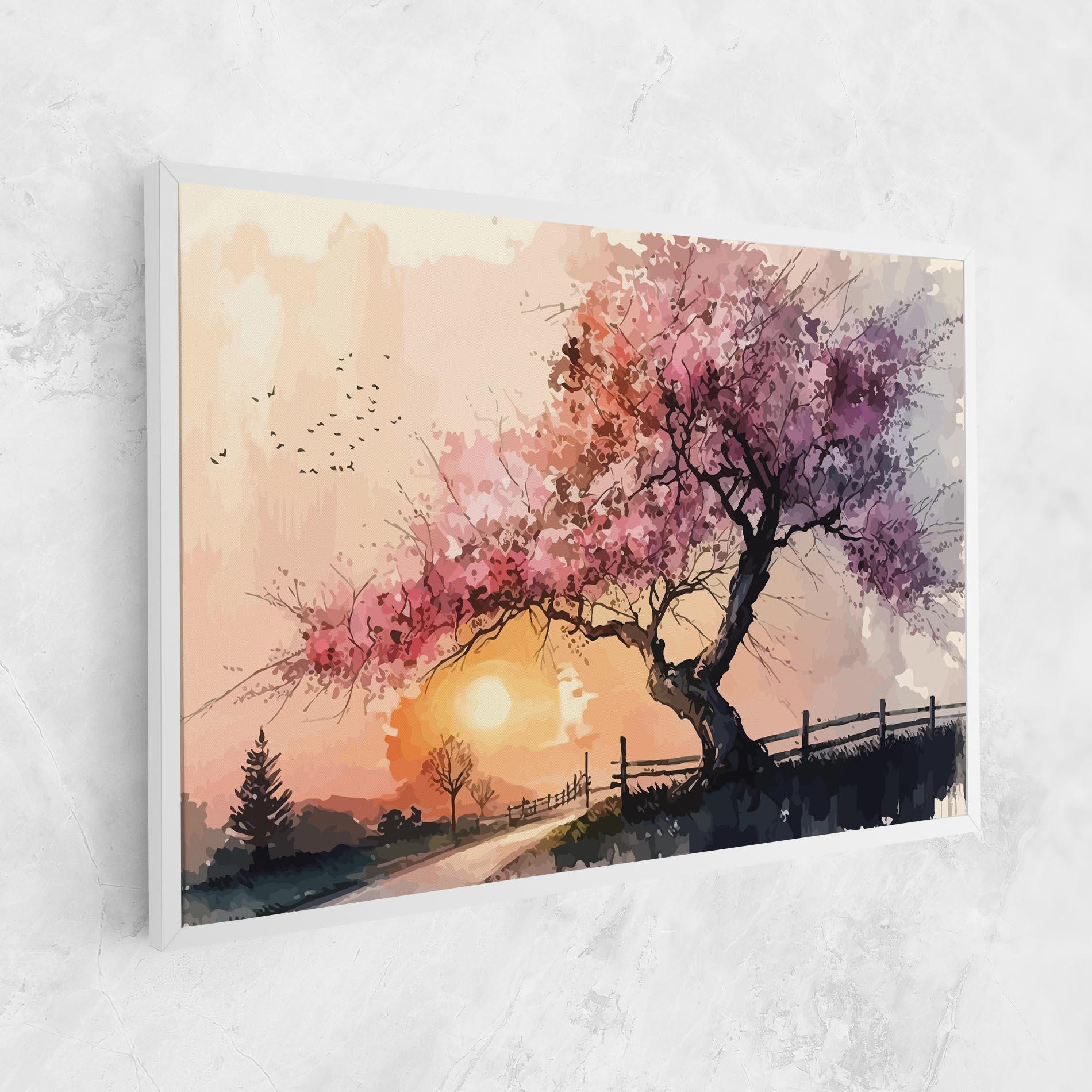 Leinwandbild Sunset Spring mockup 1