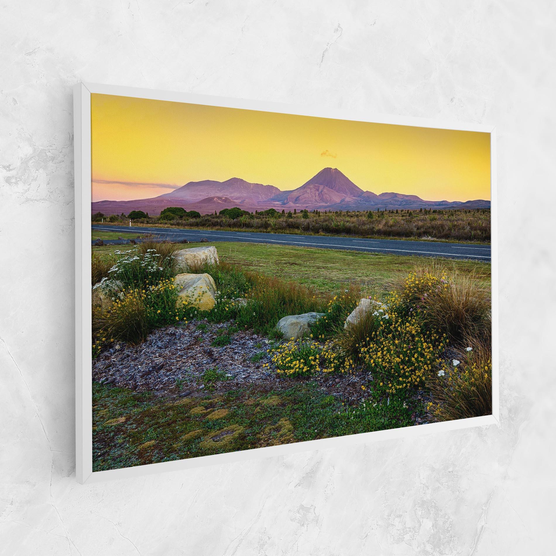 Leinwandbild Yellow Sky mockup 1