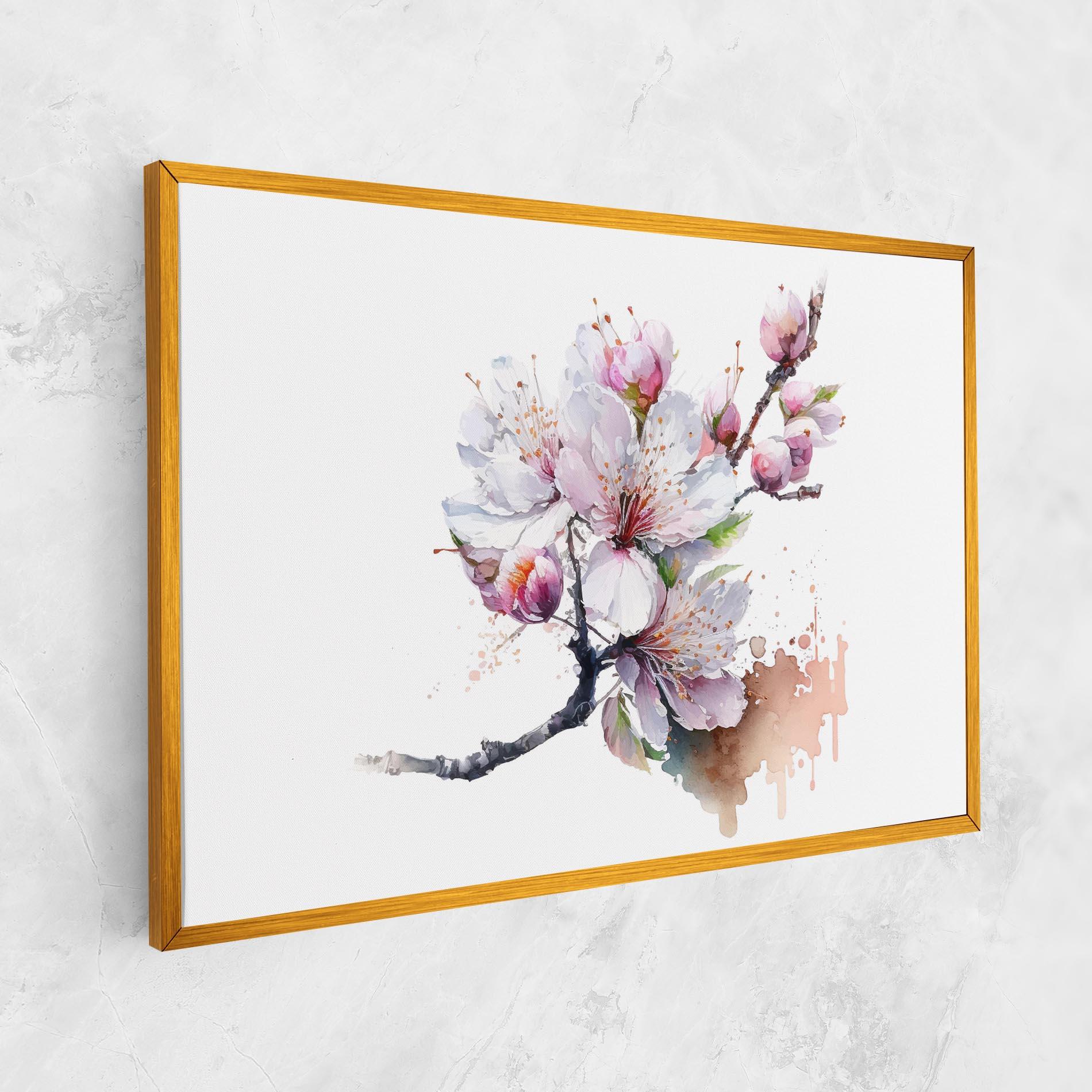 Leinwandbild Cherry Spring Art mockup 1