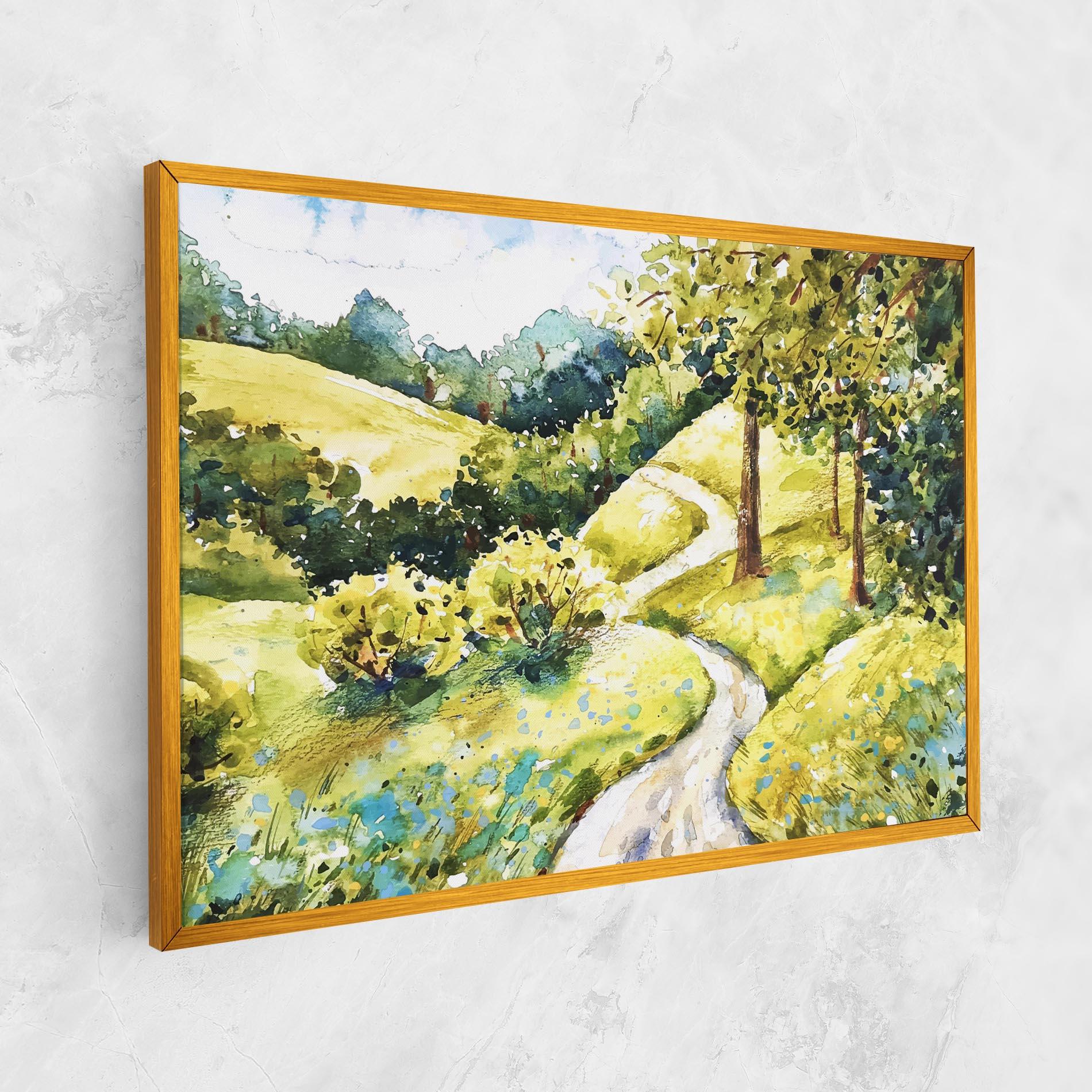 Leinwandbild Fresh Spring View mockup 1