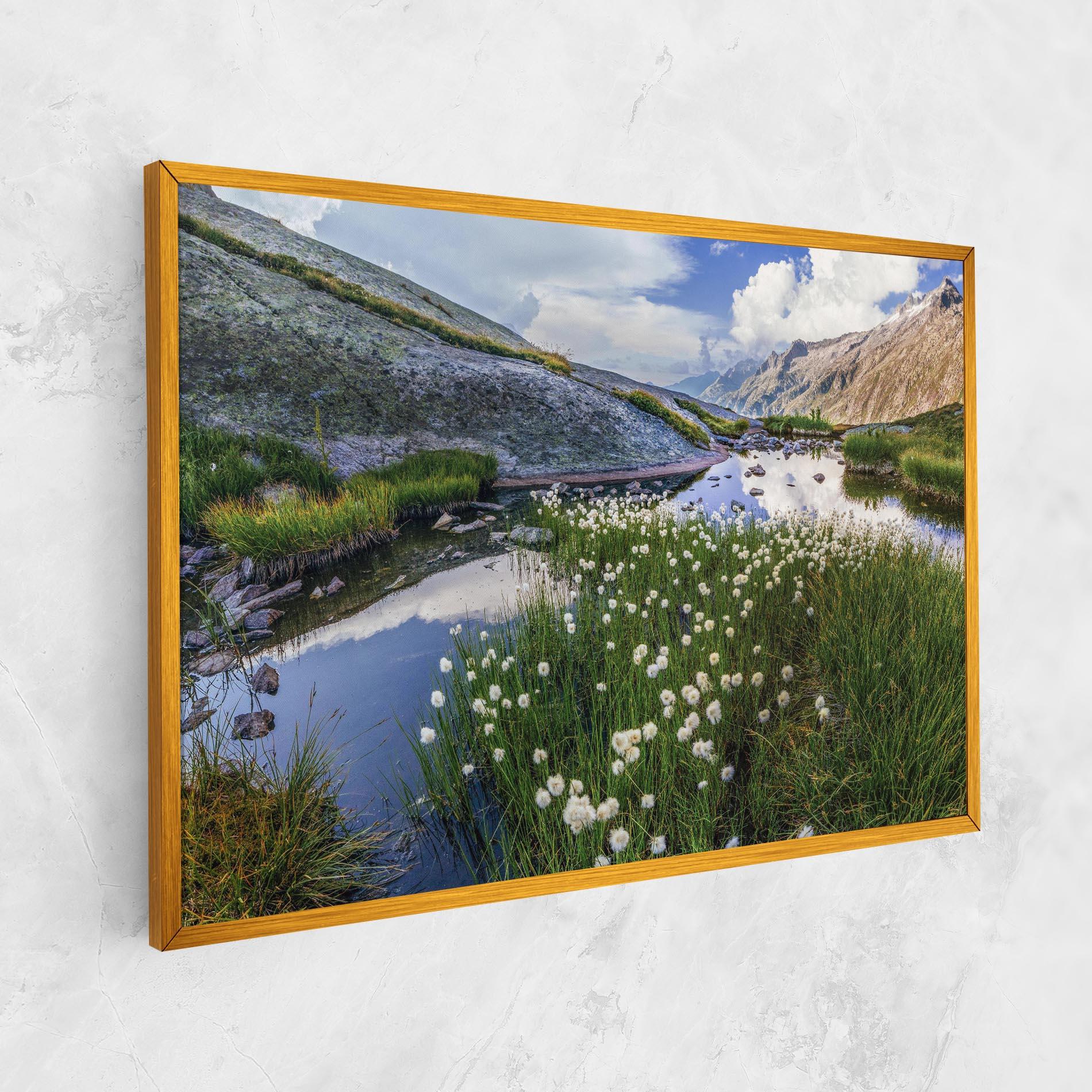 Leinwandbild Lake Spring View mockup 1