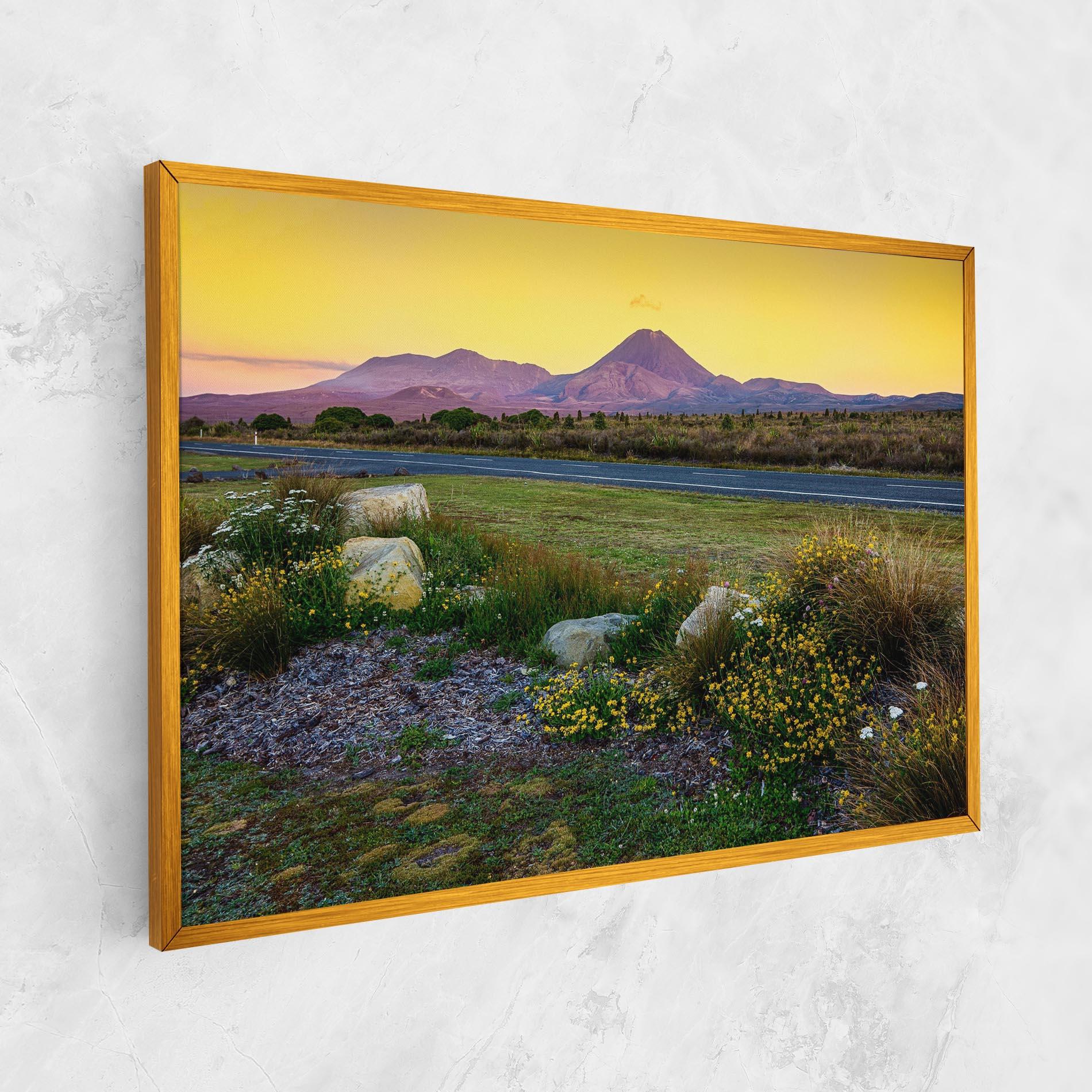 Leinwandbild Yellow Sky mockup 1