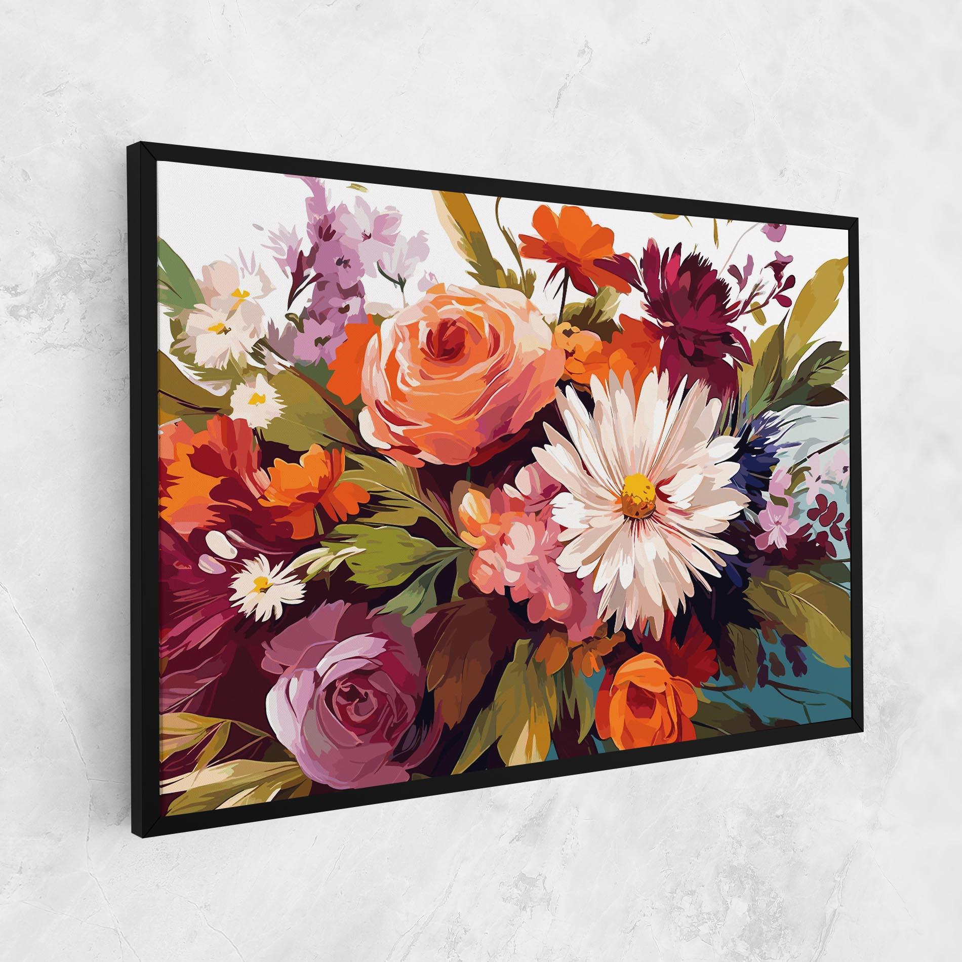 Leinwandbild Cream Orange Spring mockup 1