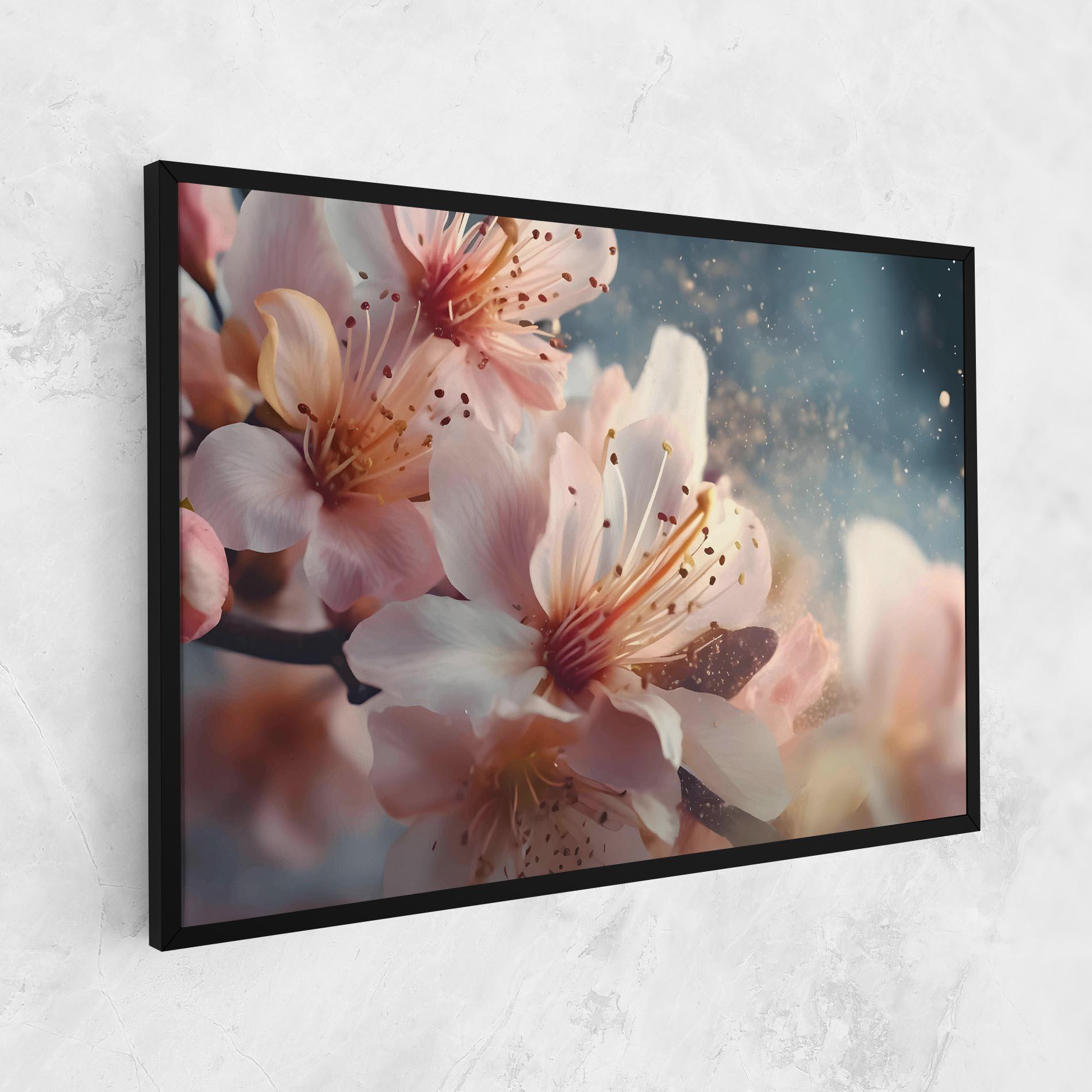 Leinwandbild Flower Spring Art mockup 1