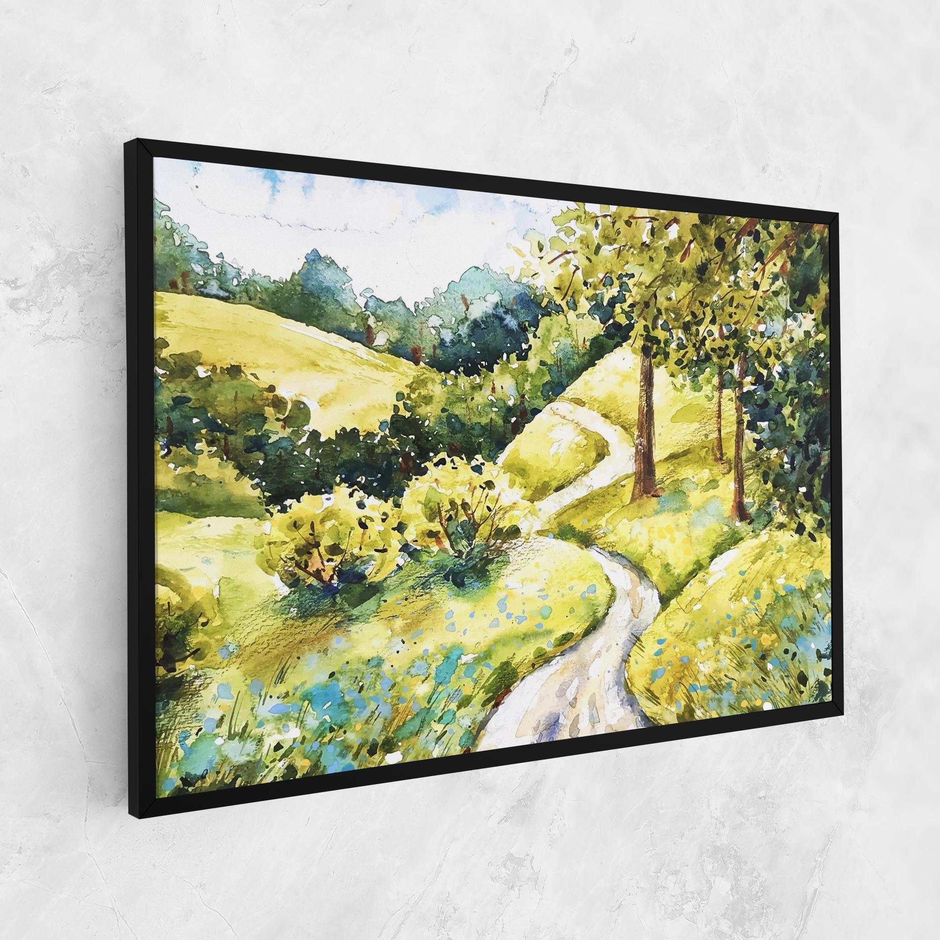 Leinwandbild Fresh Spring View mockup 1