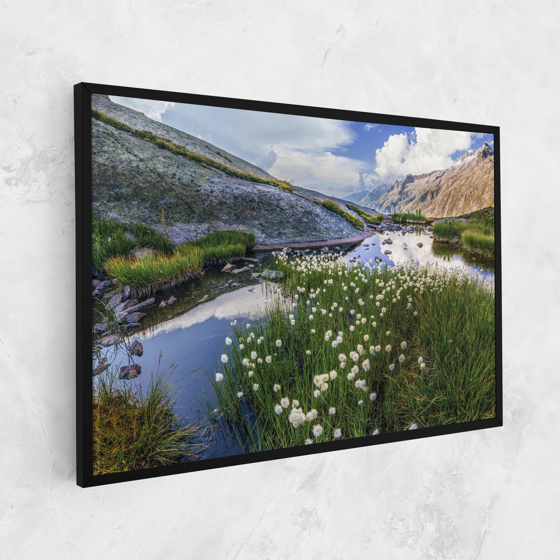 Leinwandbild Lake Spring View mockup 1