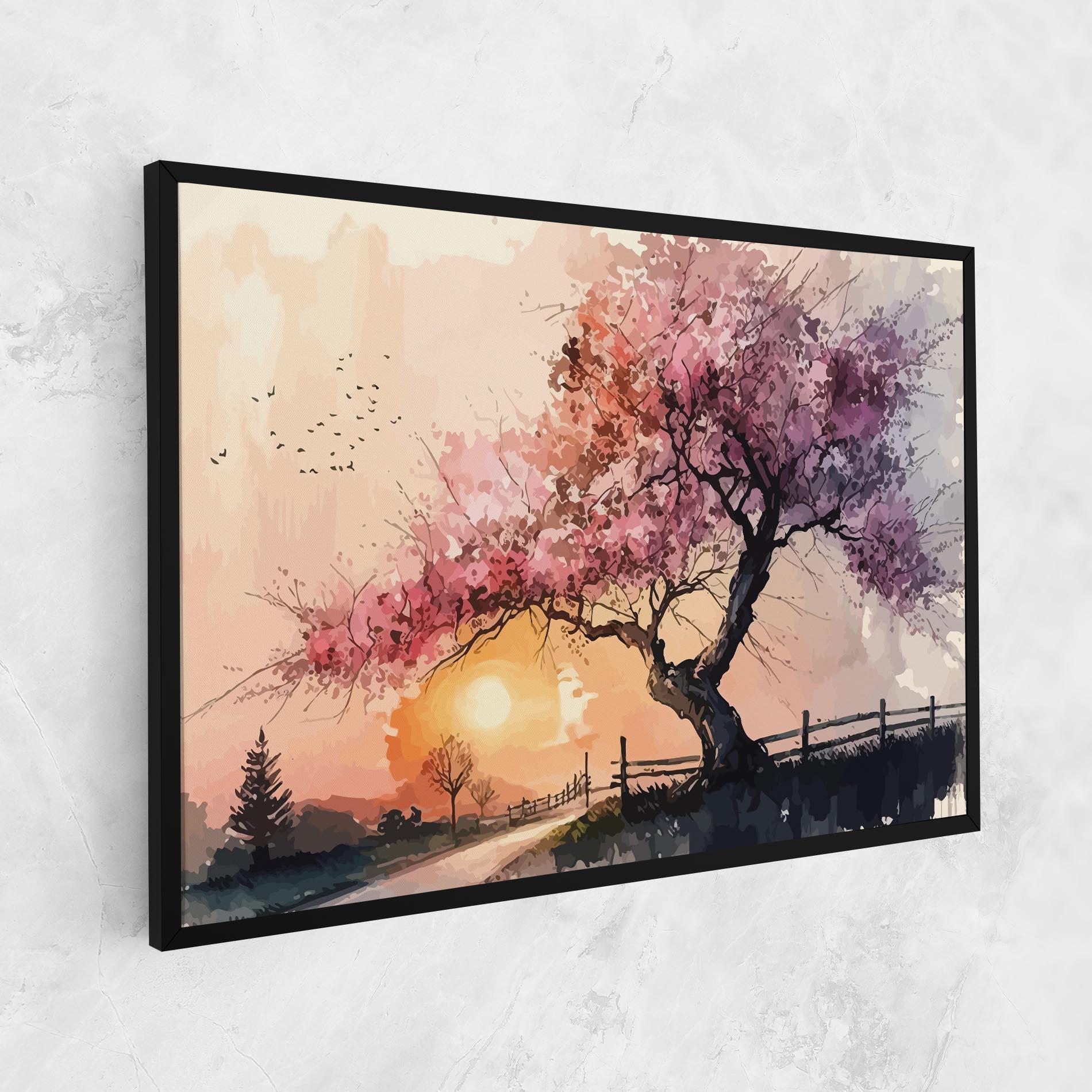Leinwandbild Sunset Spring mockup 1