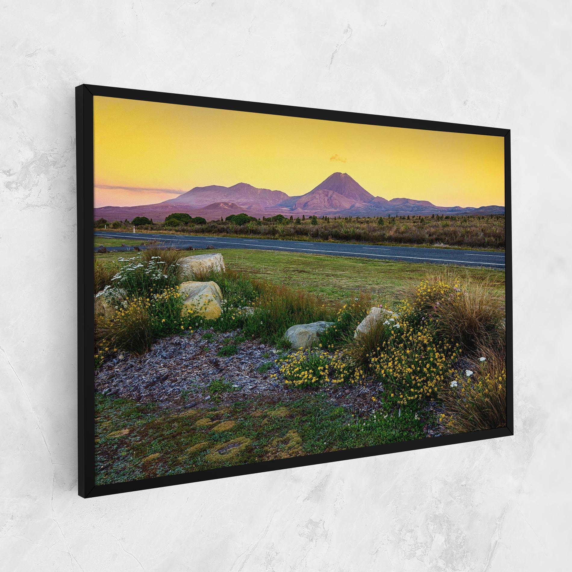 Leinwandbild Yellow Sky mockup 1