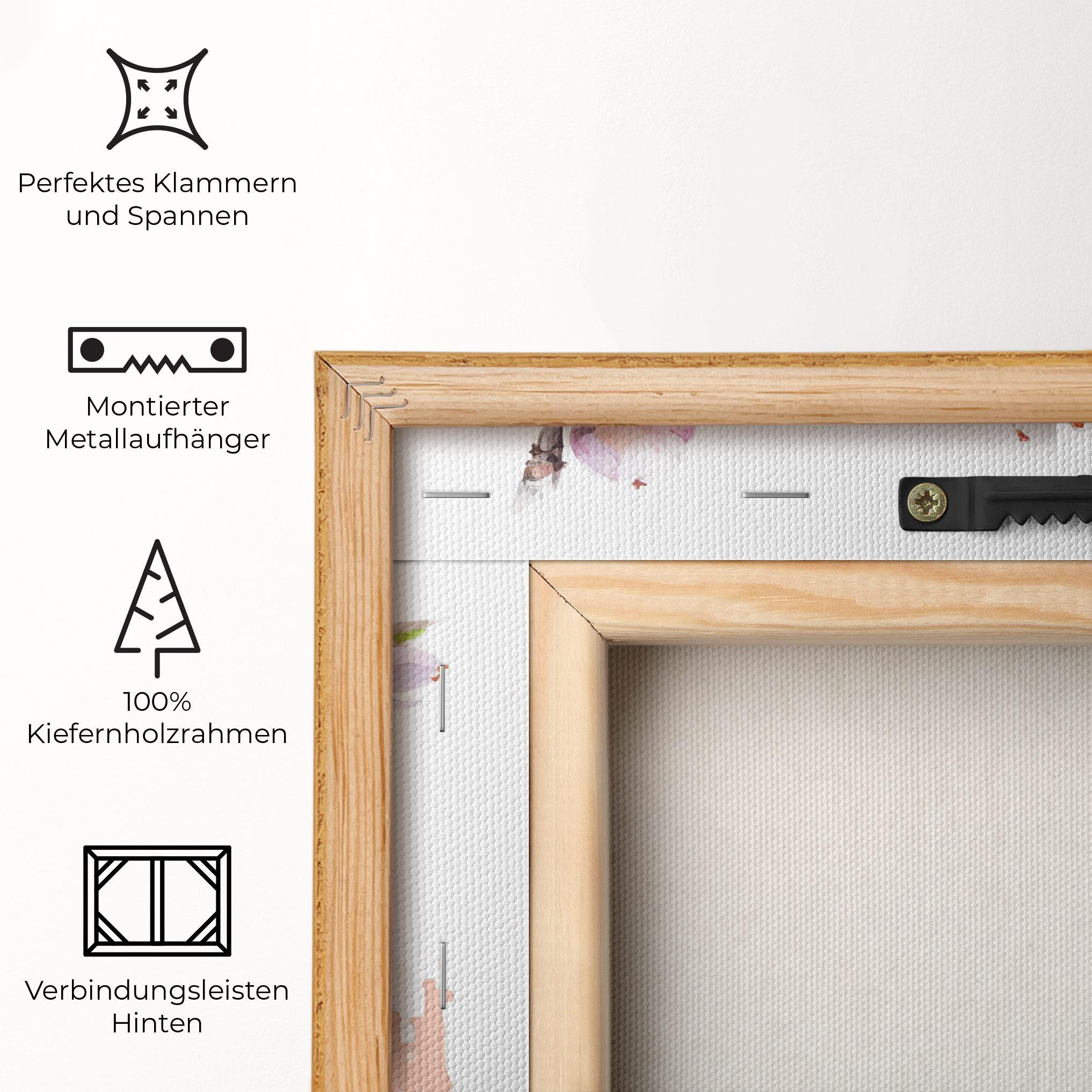 Leinwandbild Cherry Spring Art mockup 5