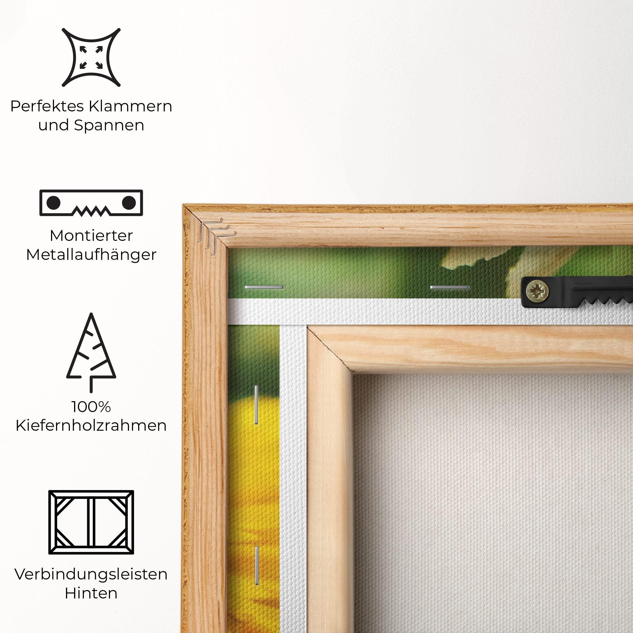 Leinwandbild Spring Bee mockup 5