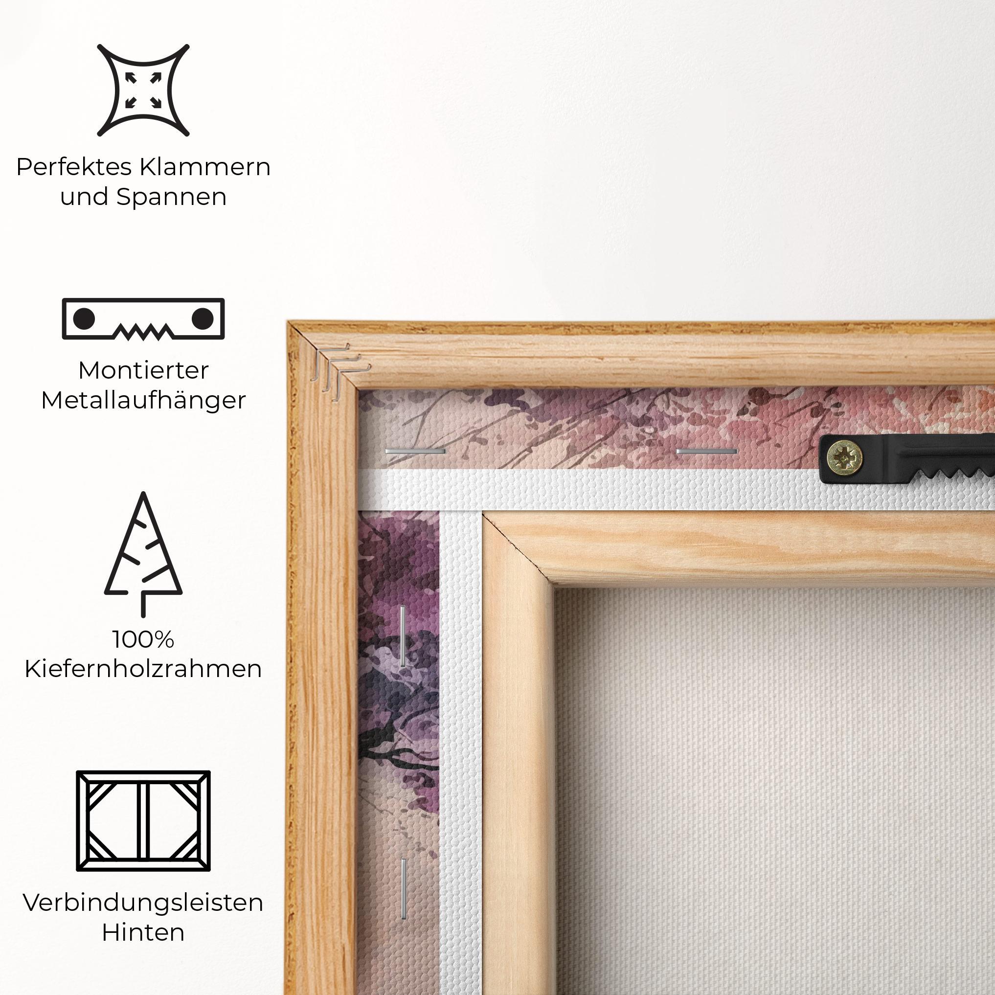 Leinwandbild Sunset Spring mockup 5