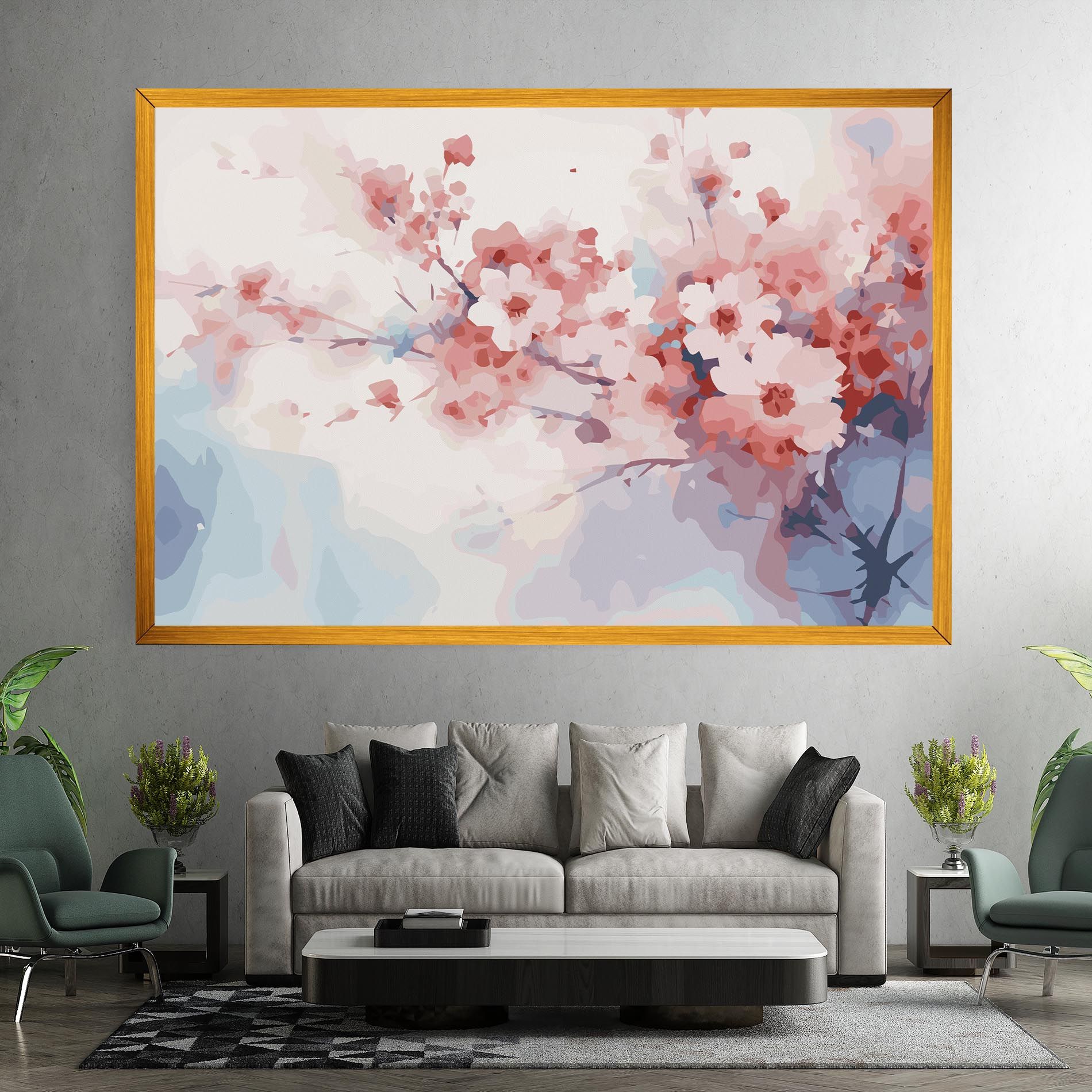 Pastel Spring Flowers mockup 7