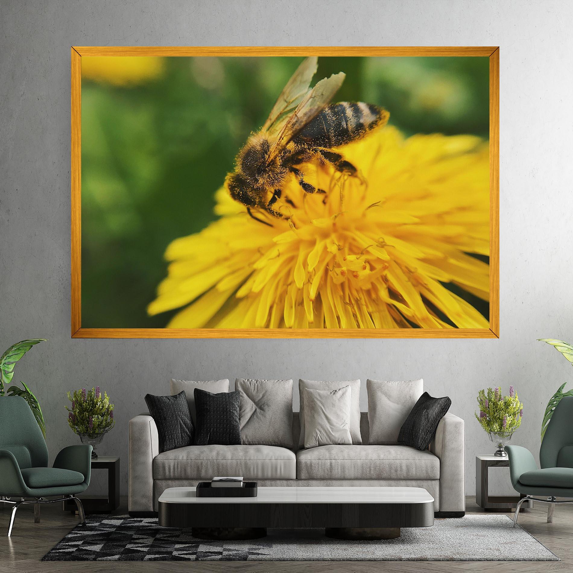 Leinwandbild Spring Bee mockup 7