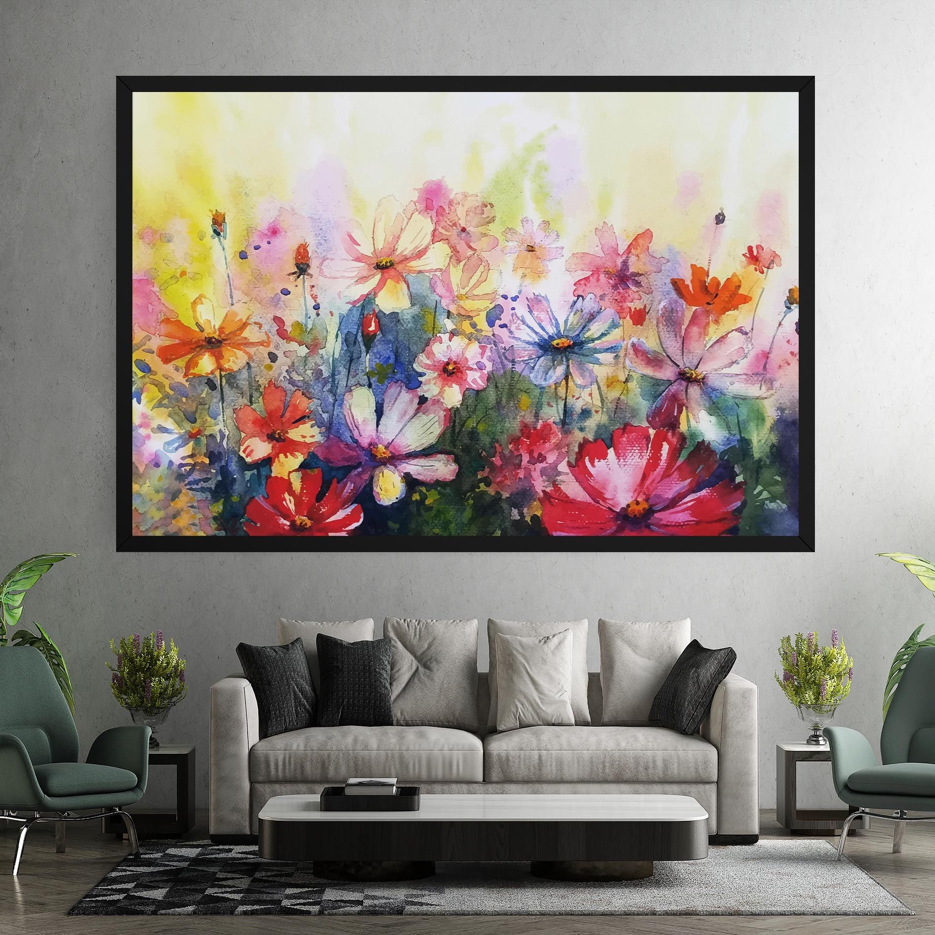 Water Art Flowers mockup 7