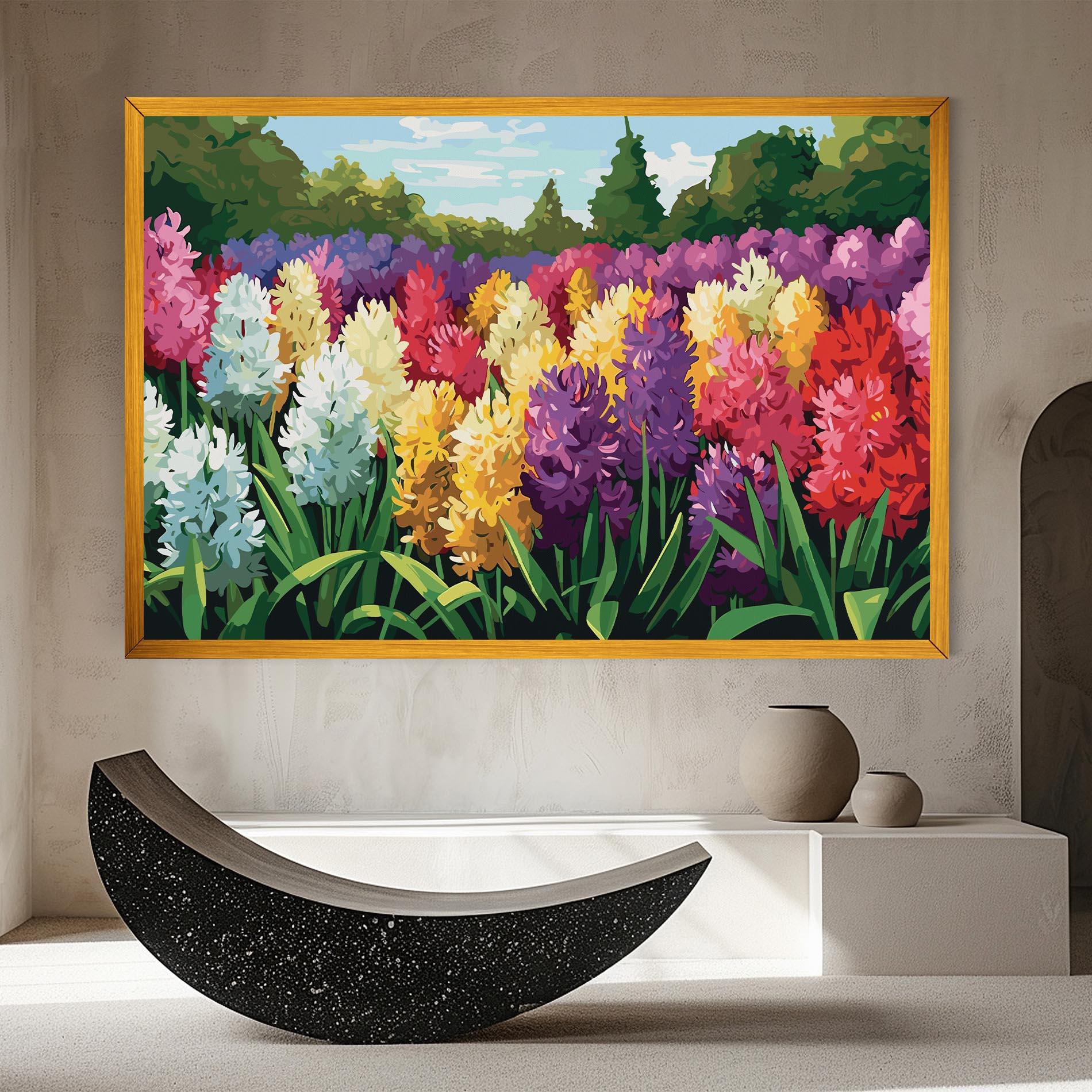 Leinwandbild Pretty Colorful Spring mockup 8