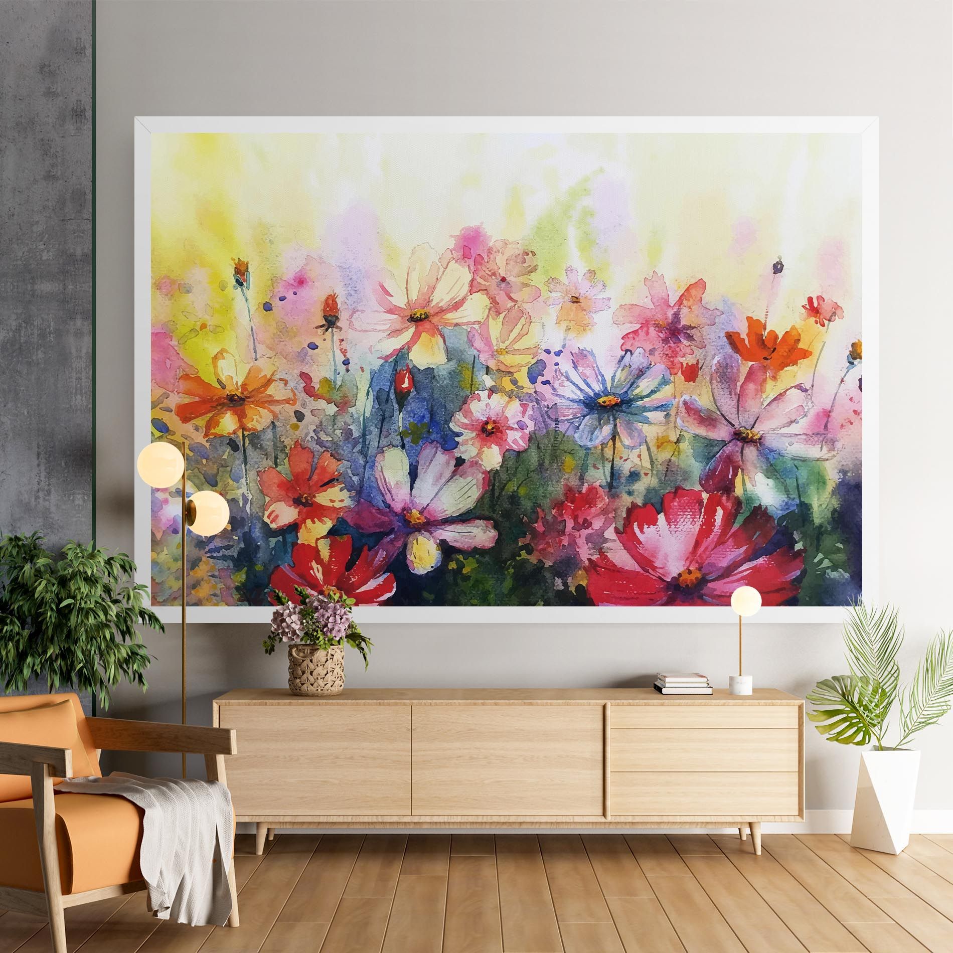 Water Art Flowers mockup 9