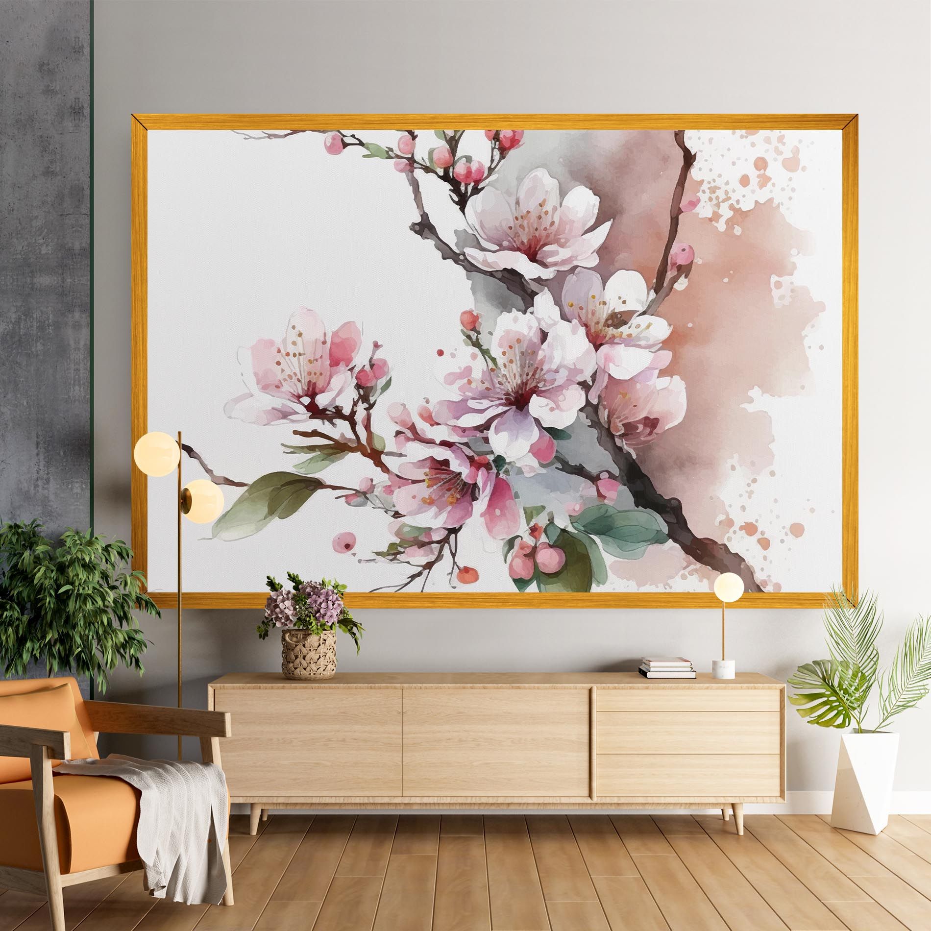 Cherry Spring Flower mockup 9