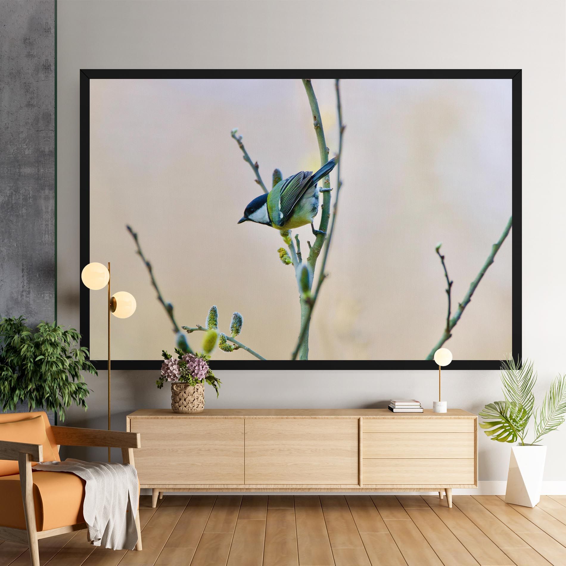 Beautiful Spring Bird mockup 9
