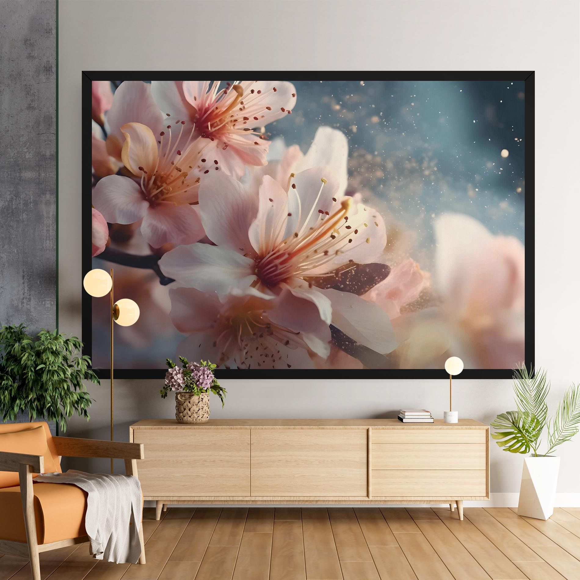 Flower Spring Art mockup 9