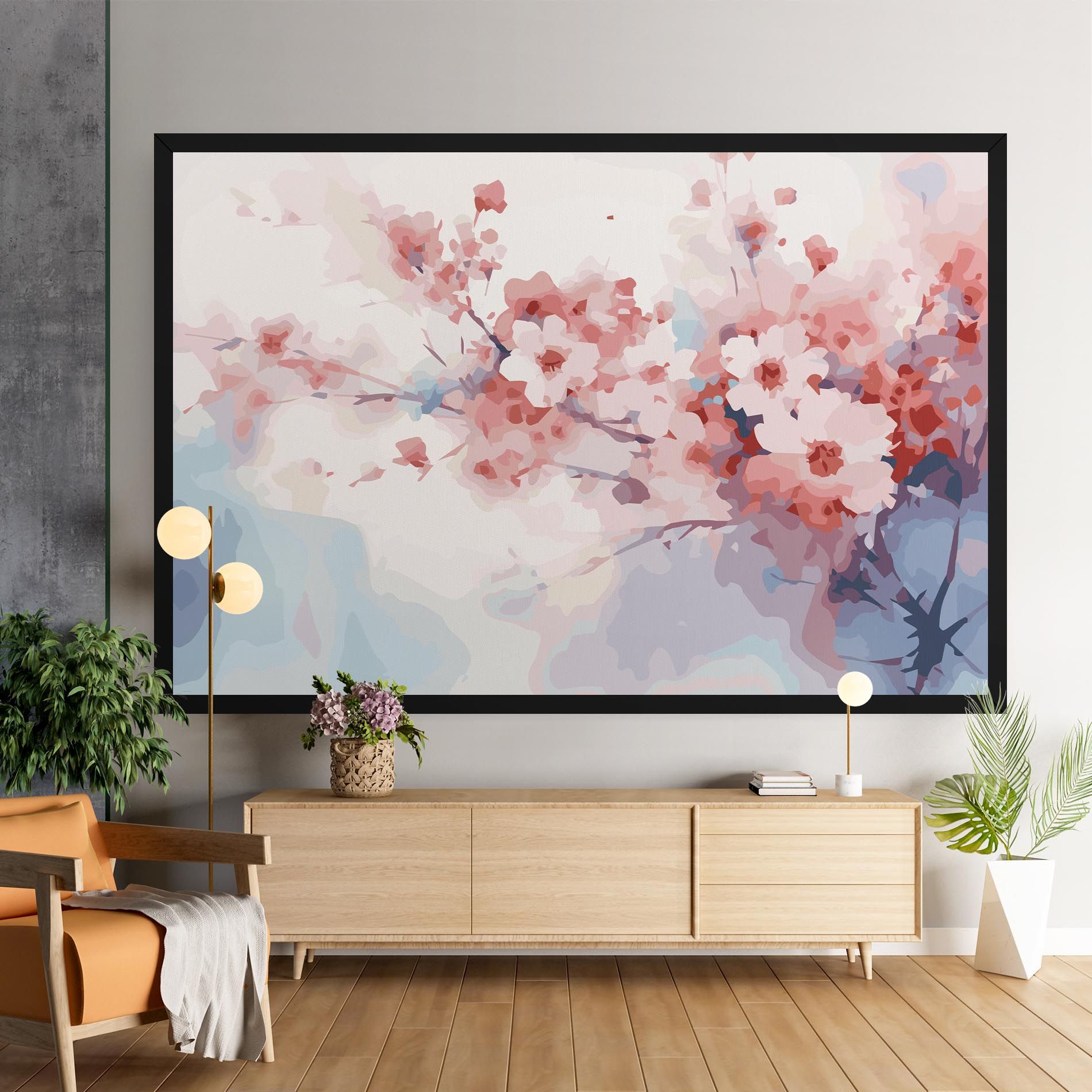 Pastel Spring Flowers mockup 9