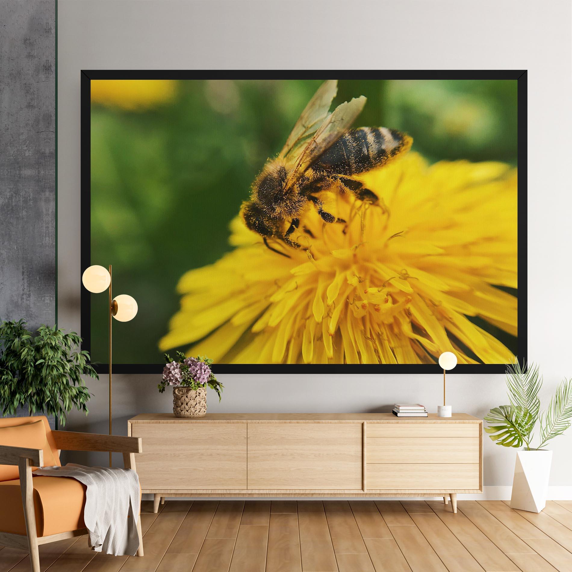 Leinwandbild Spring Bee mockup 9