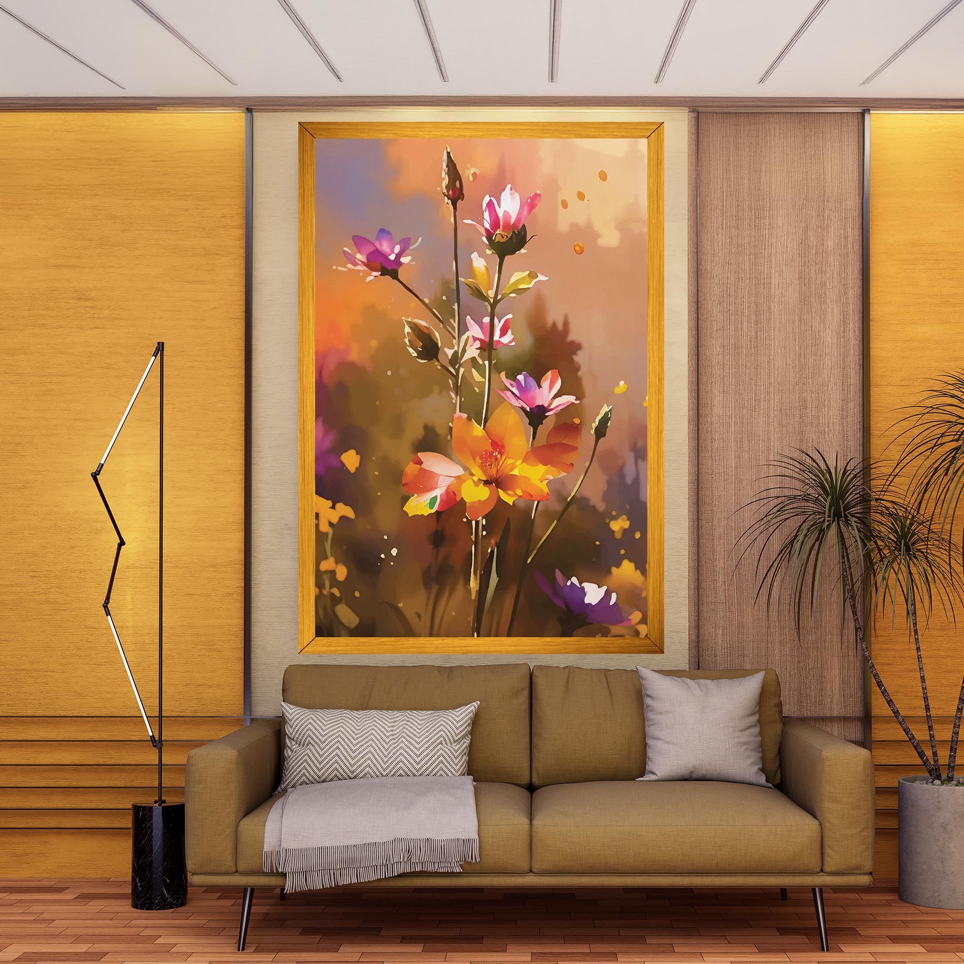 Orange Pink Spring mockup 9