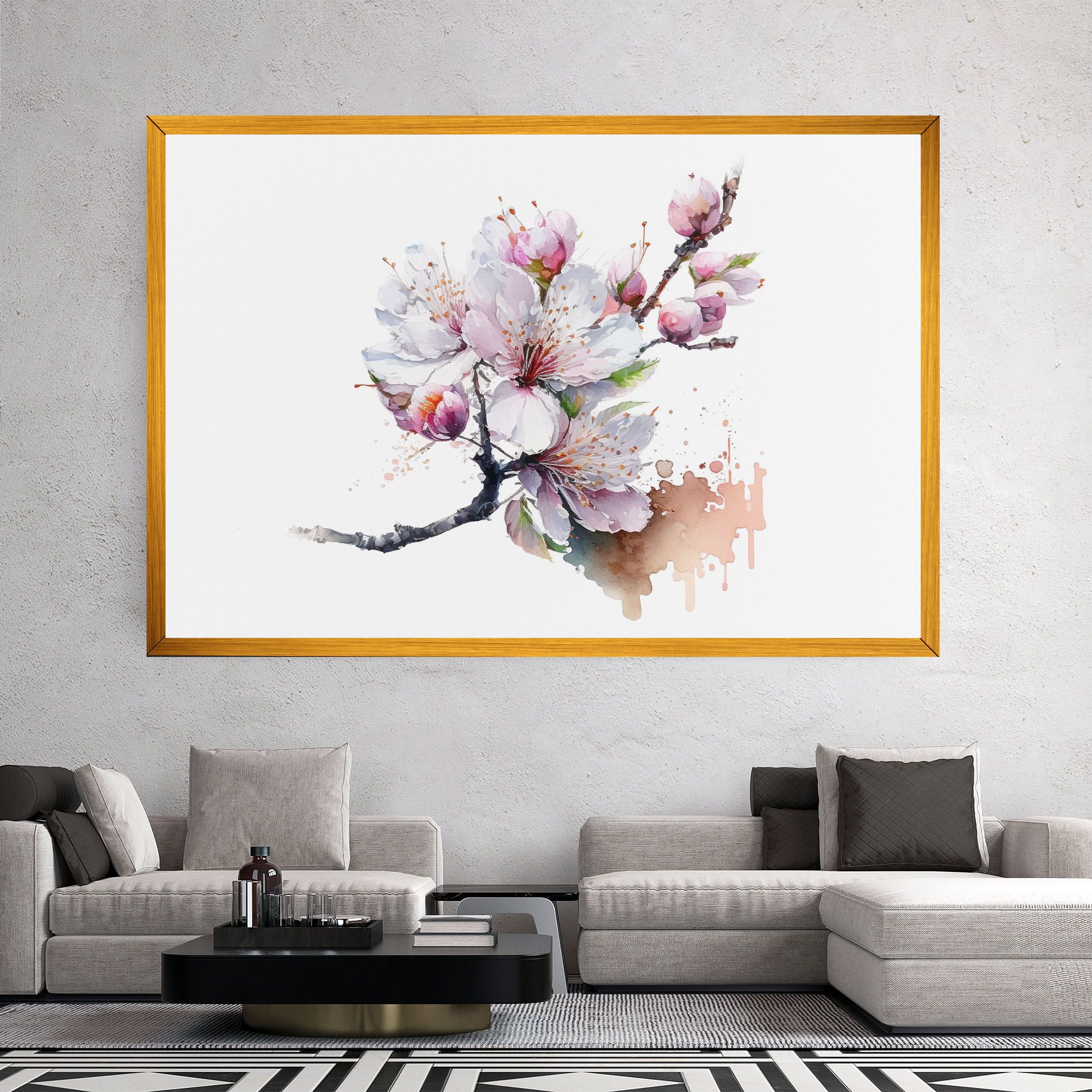 Cherry Spring Art mockup 2