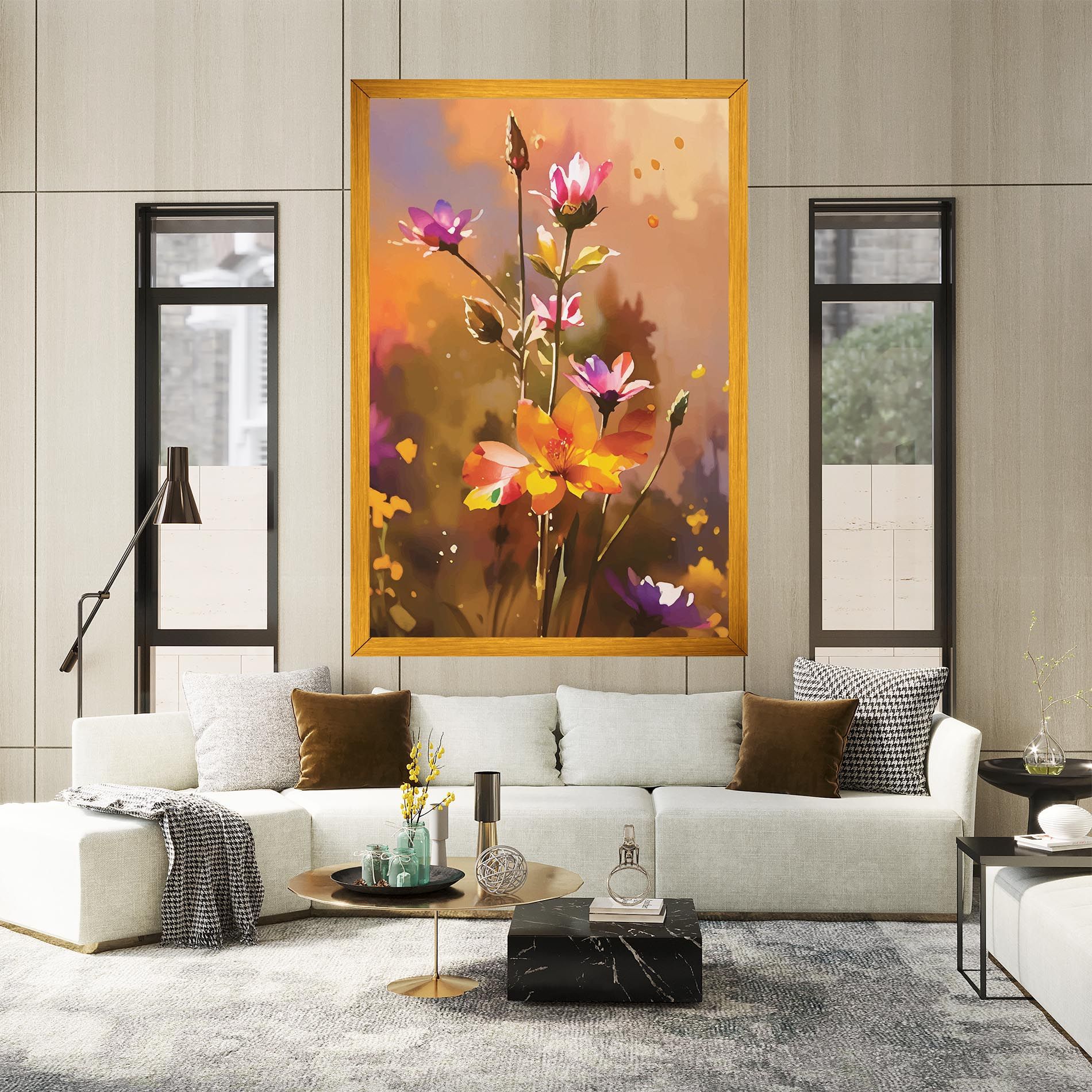 Orange Pink Spring mockup 2