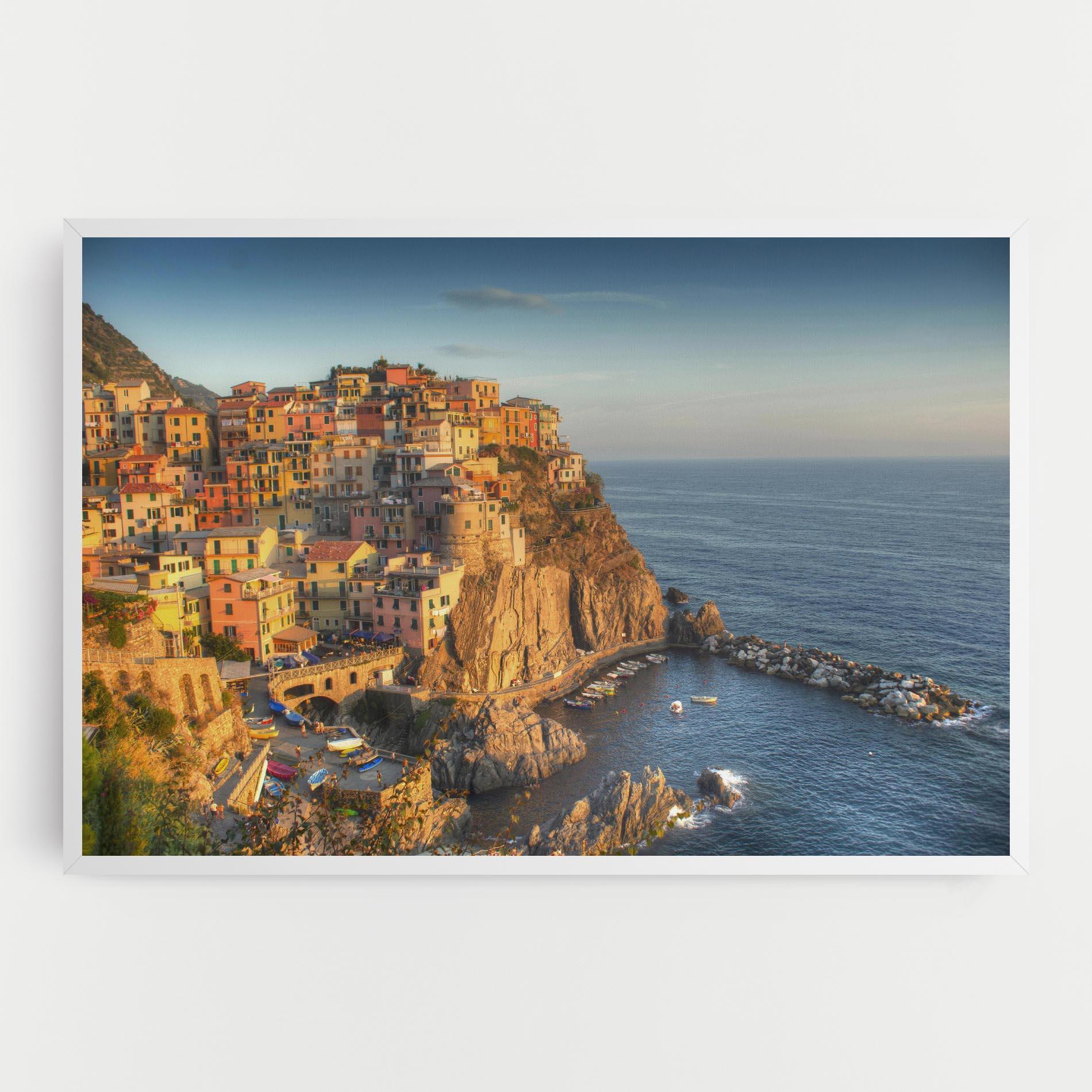 Leinwandbild Cinque Terrre mockup 0