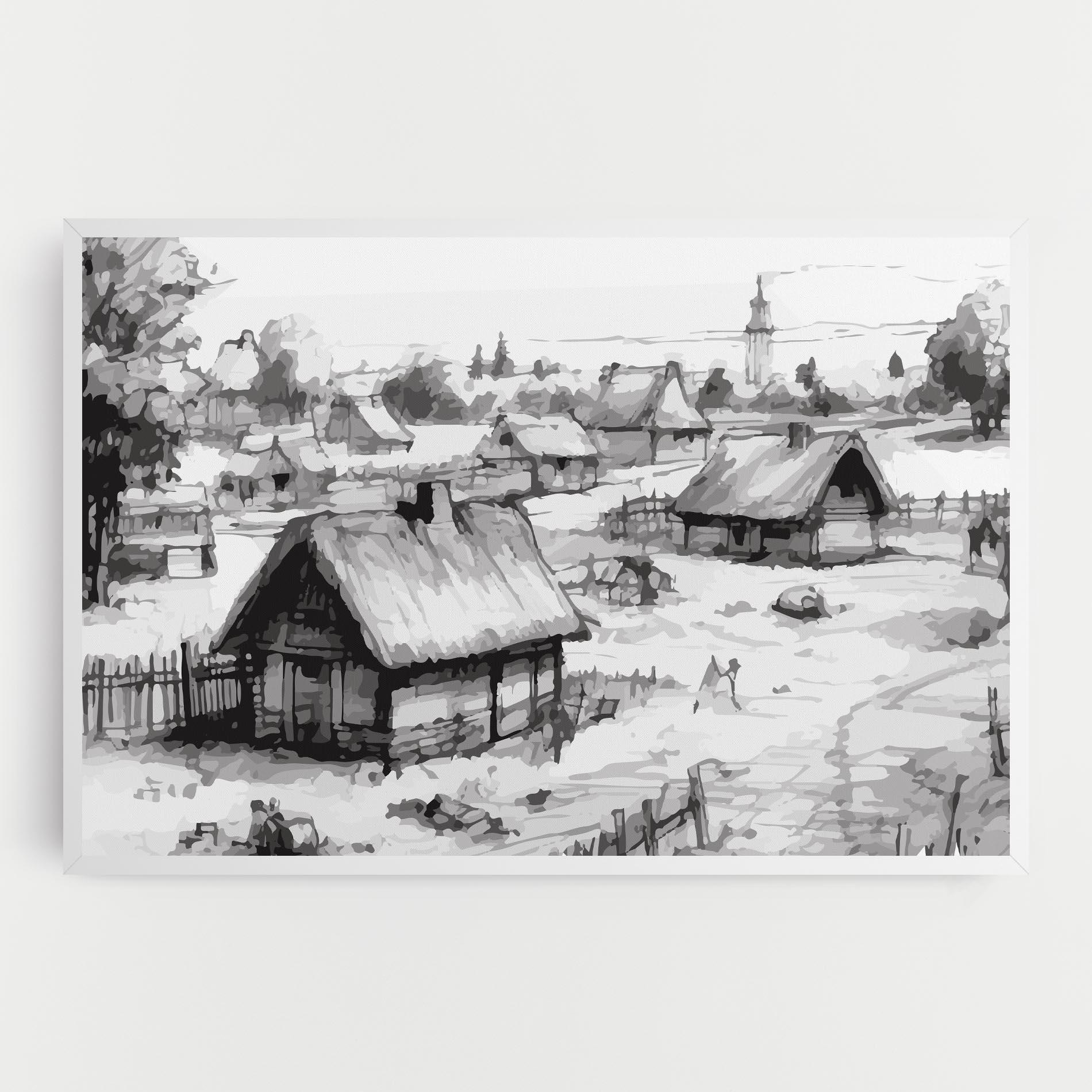 Leinwandbild Farm Grey Ink mockup 0