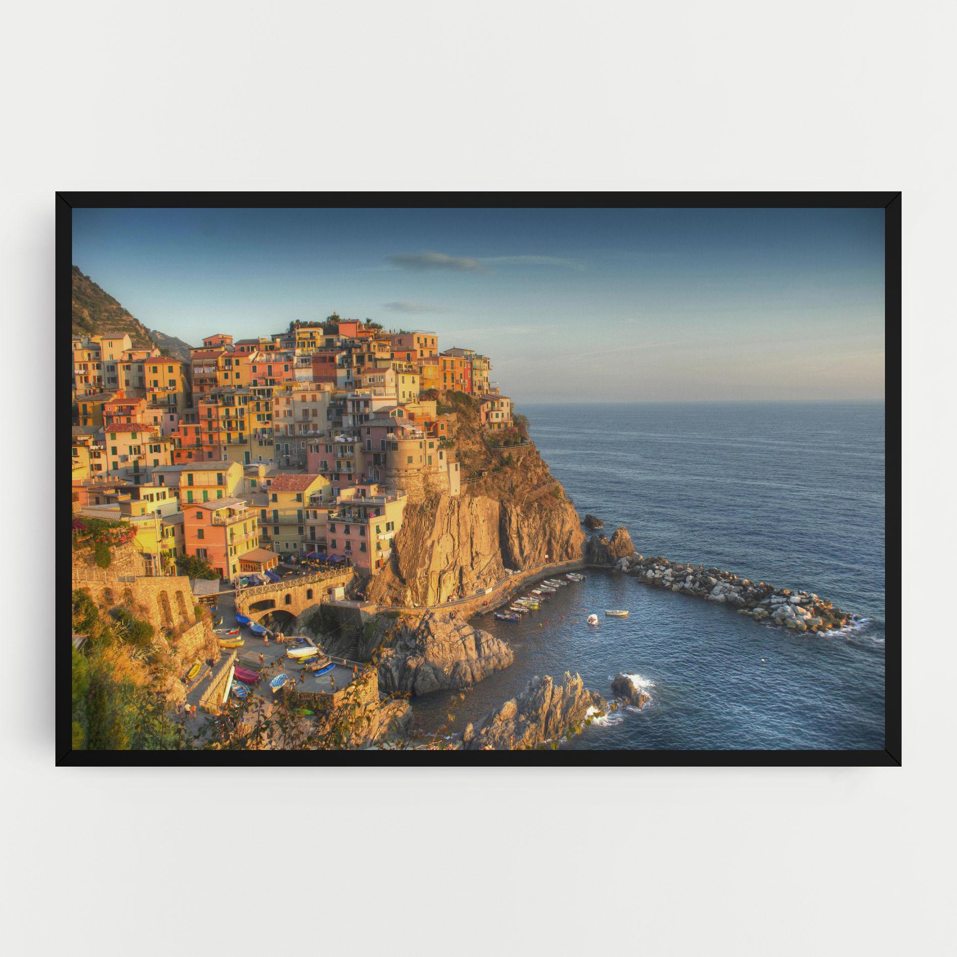 Leinwandbild Cinque Terrre mockup 0