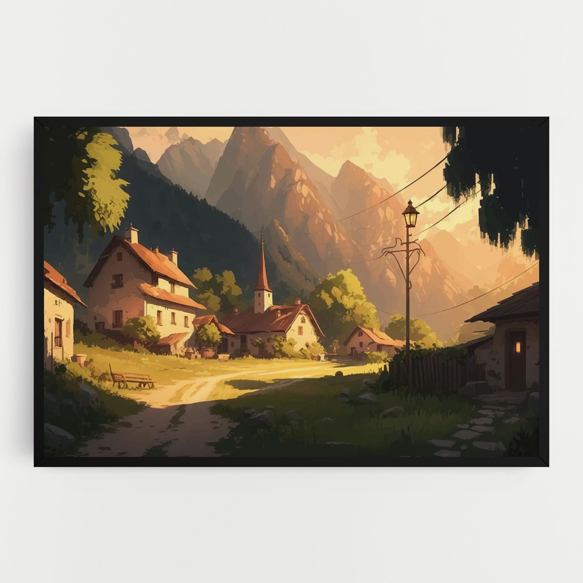 Grassy Village View mockup 0