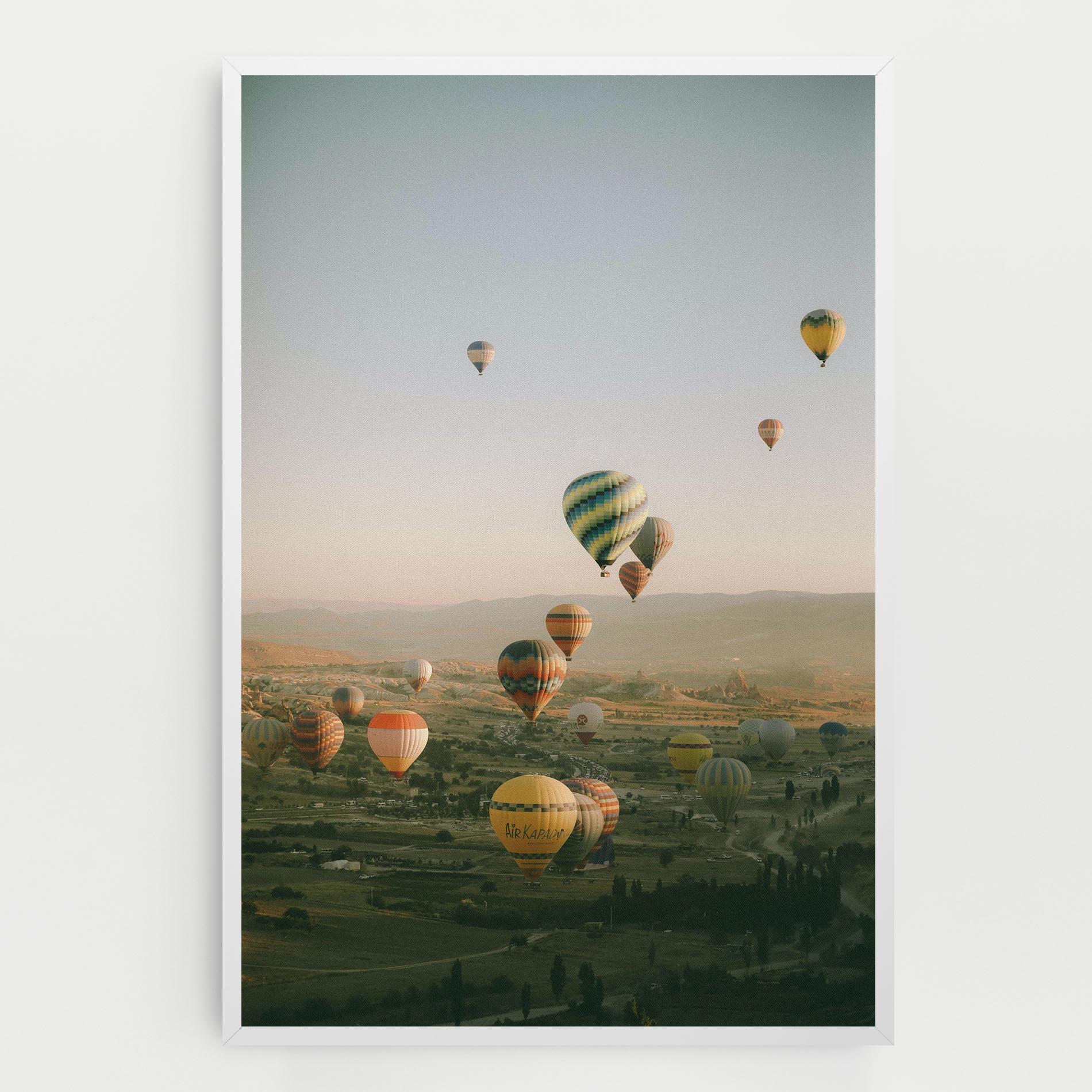 Leinwandbild Hot Ballons mockup 0