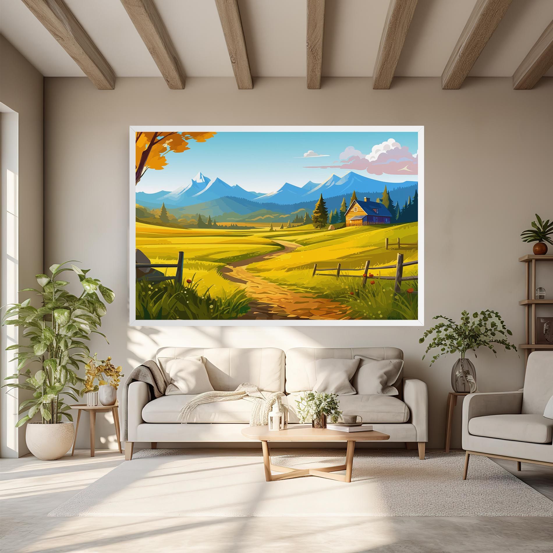 Daylight Rural View mockup 6