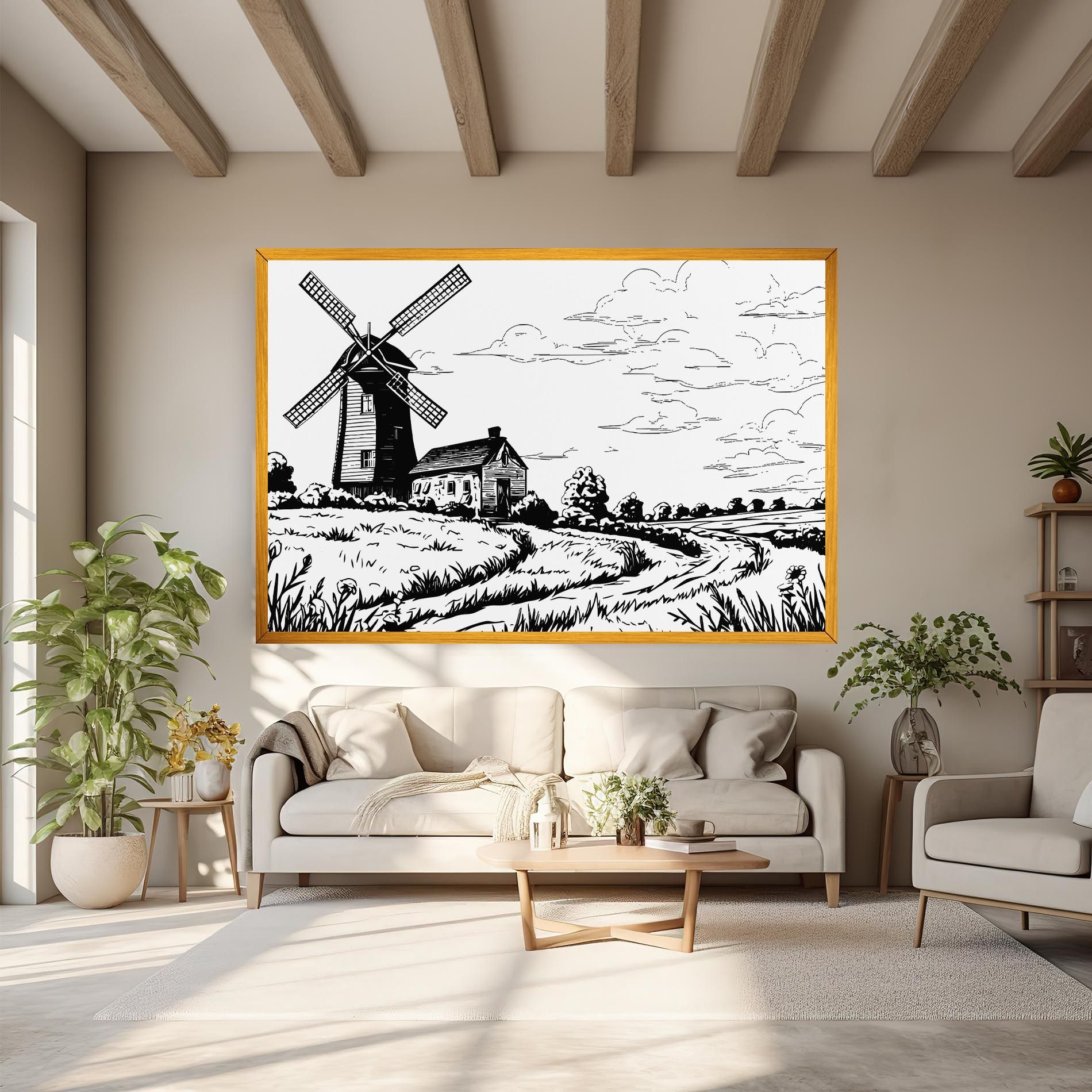 Black Line Wheat mockup 6