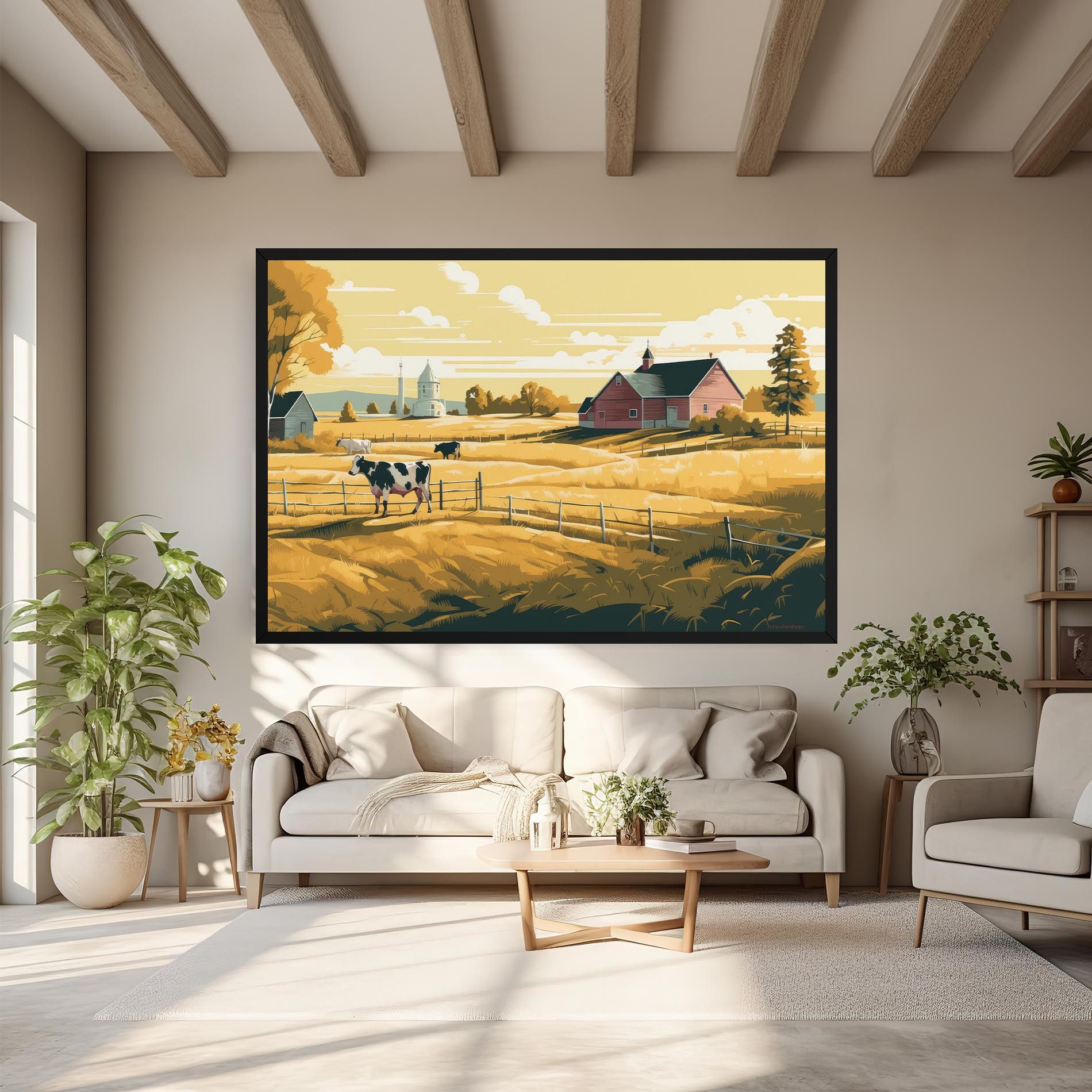 Cows Sunlight Farm mockup 6