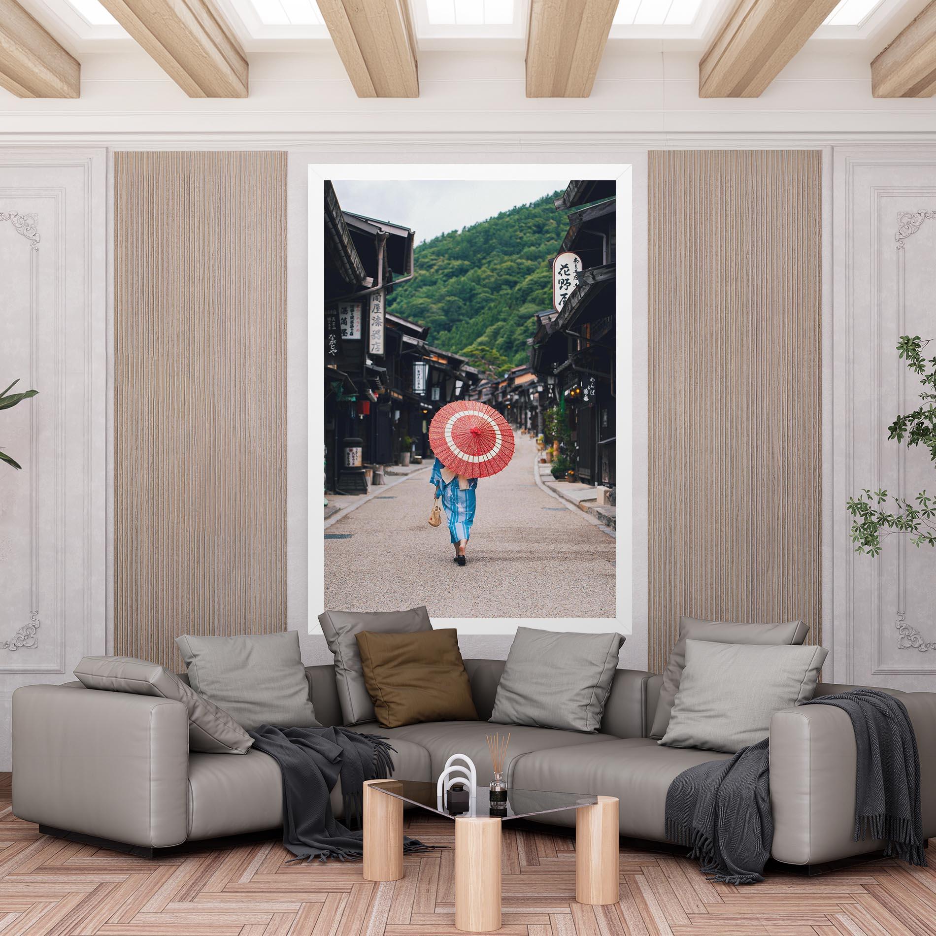 Leinwandbild China Roads mockup 6