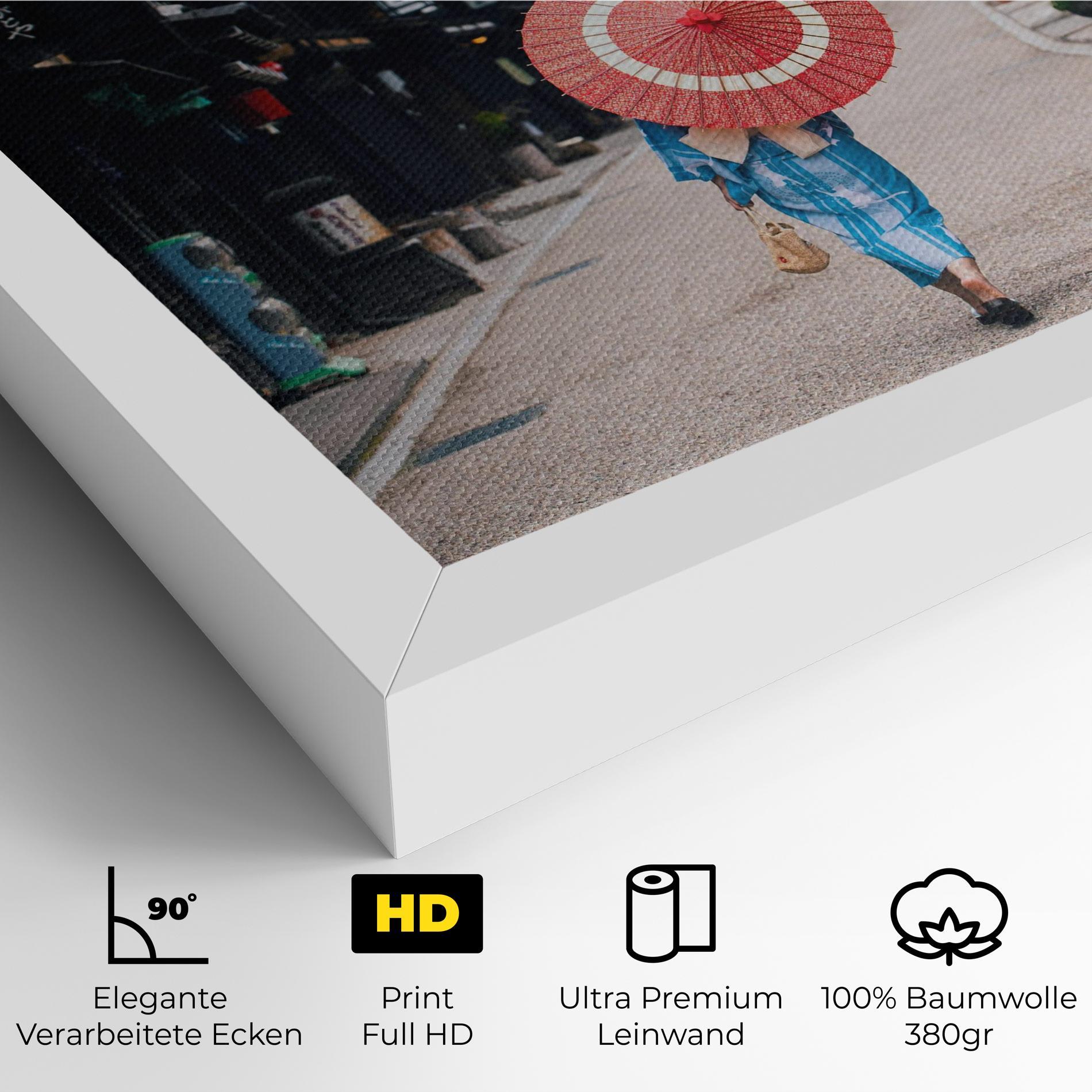 Leinwandbild China Roads mockup 4