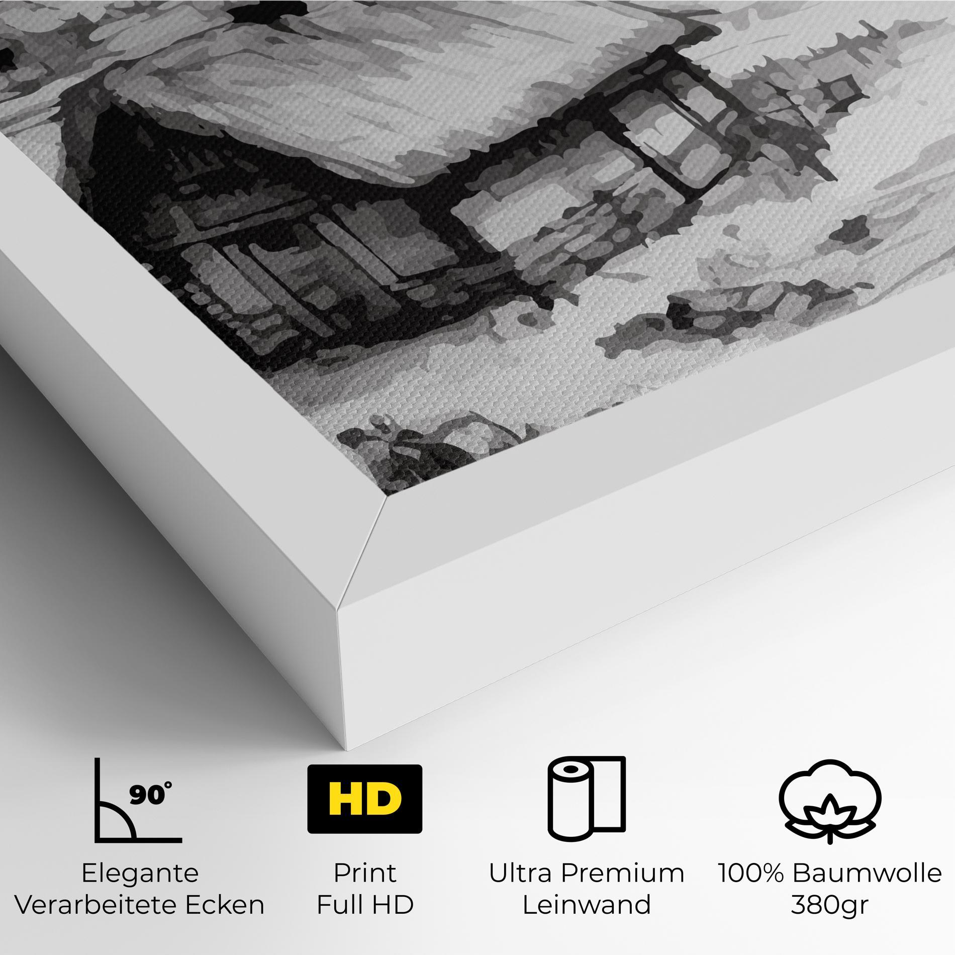 Leinwandbild Farm Grey Ink mockup 4