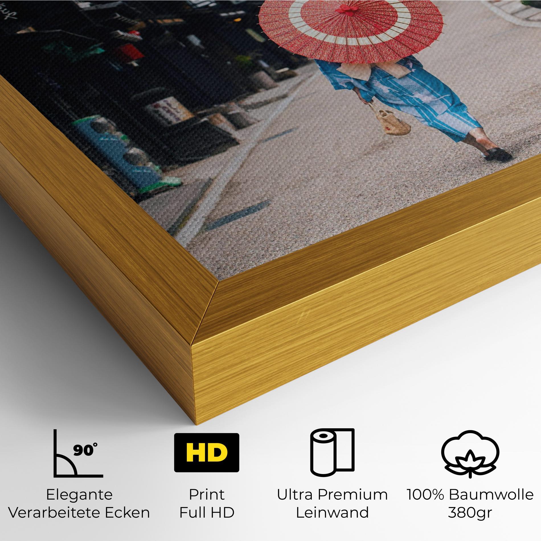 Leinwandbild China Roads mockup 4