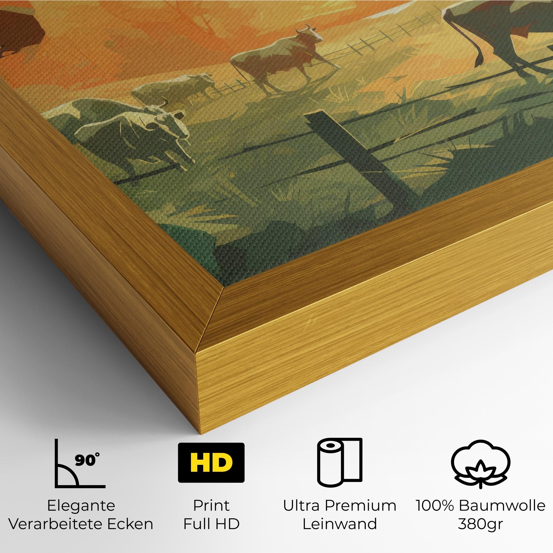 Cows Grazing mockup 4